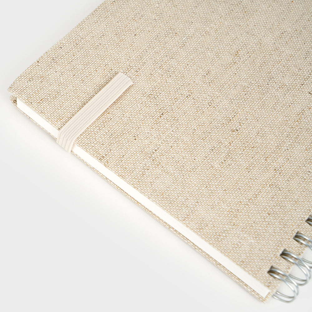 Wyro A6 and A5 Fabric Notebook - Squared Sheets