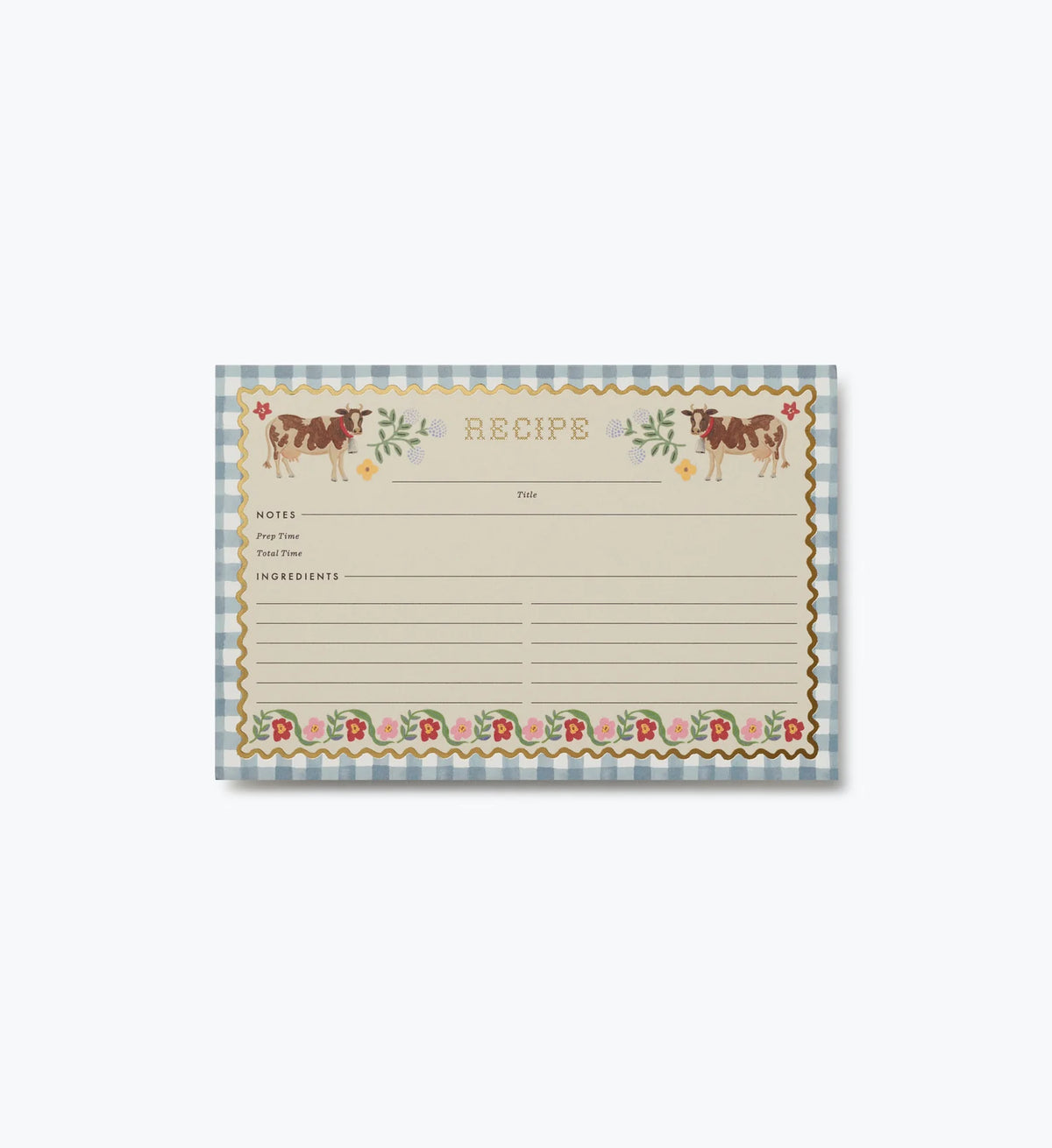 Fichas de Recetas Home Sweet Home - Rifle Paper Co.