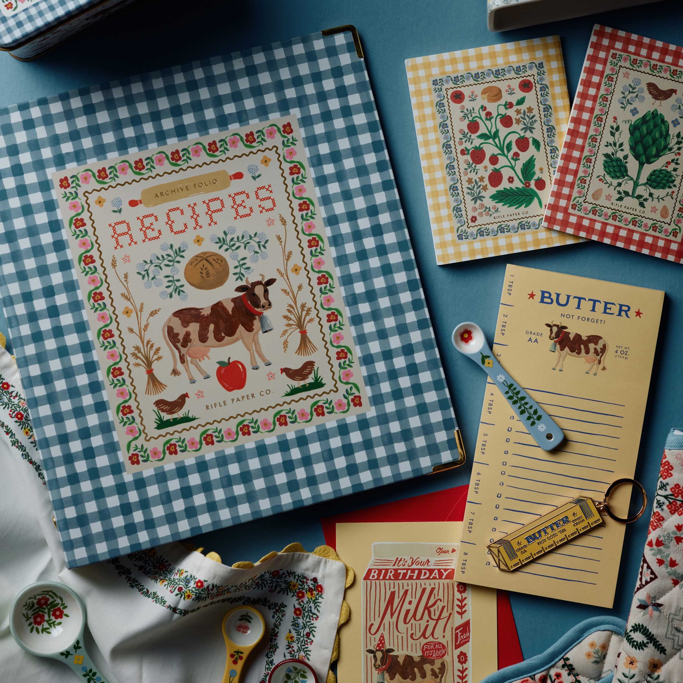 Carpeta anillas Recetario - Home Sweet Home - Rifle Paper Co.