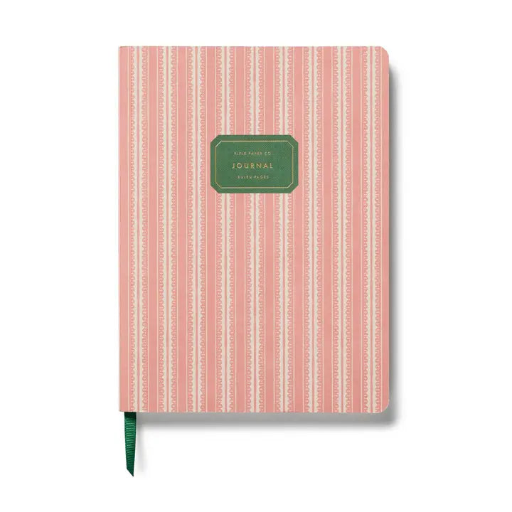 Diario tapa blanda Pinking Stripe - Rifle Paper Co