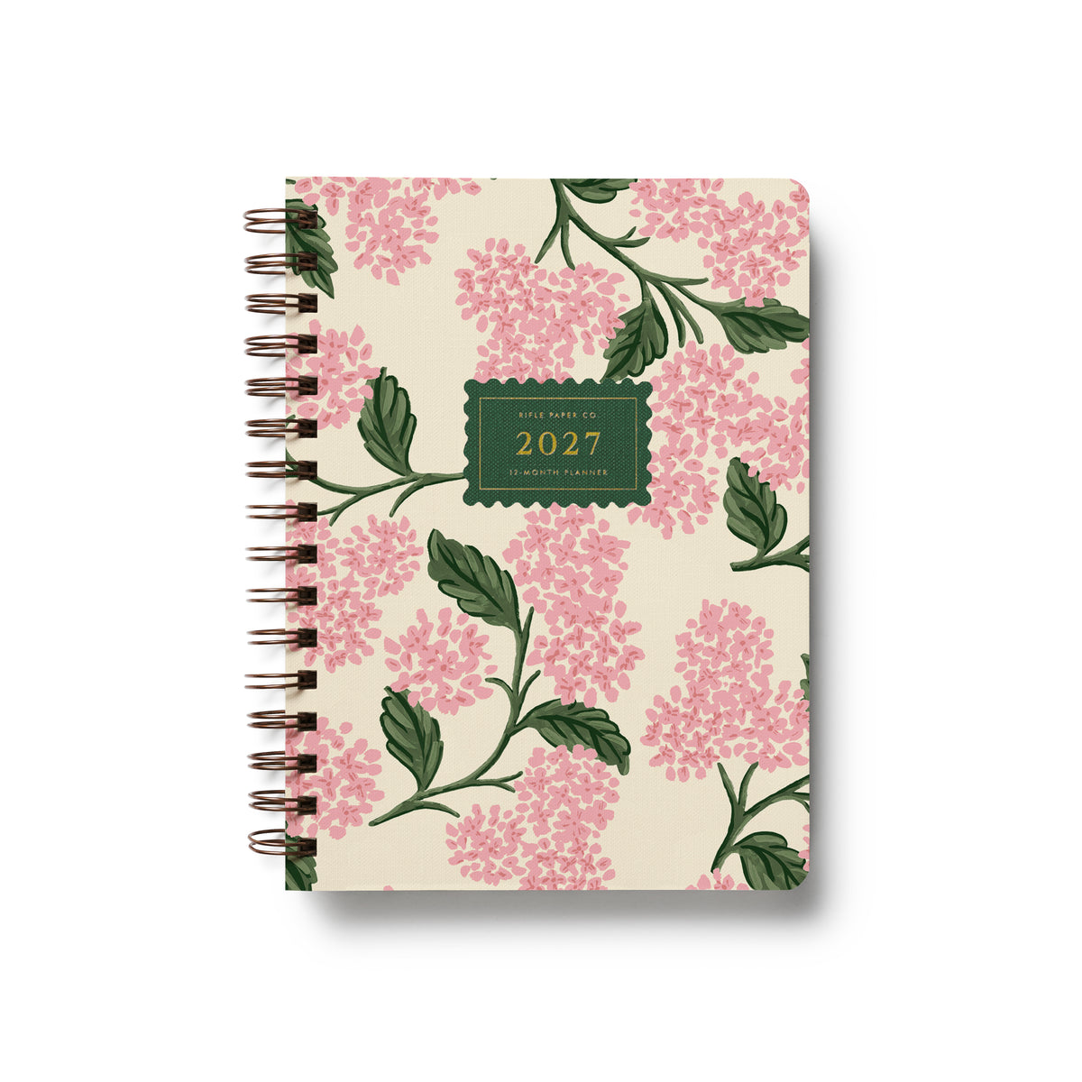 Agenda 2027 12 meses - Pink Hydrangea - Rifle Paper Co