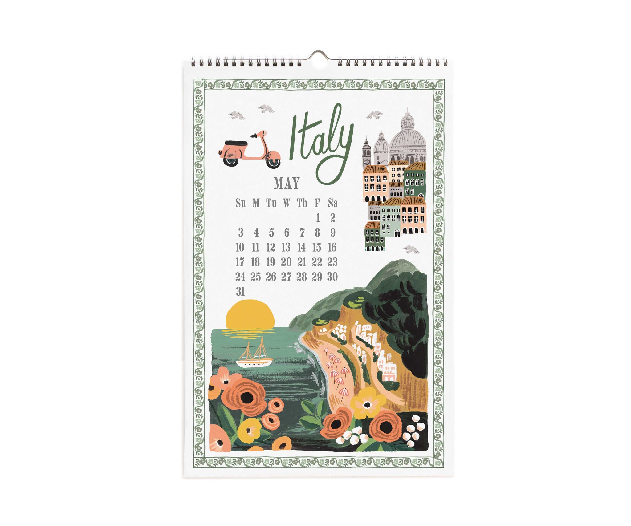 Calendari de paret 2025 Cheese - Rifle Paper
