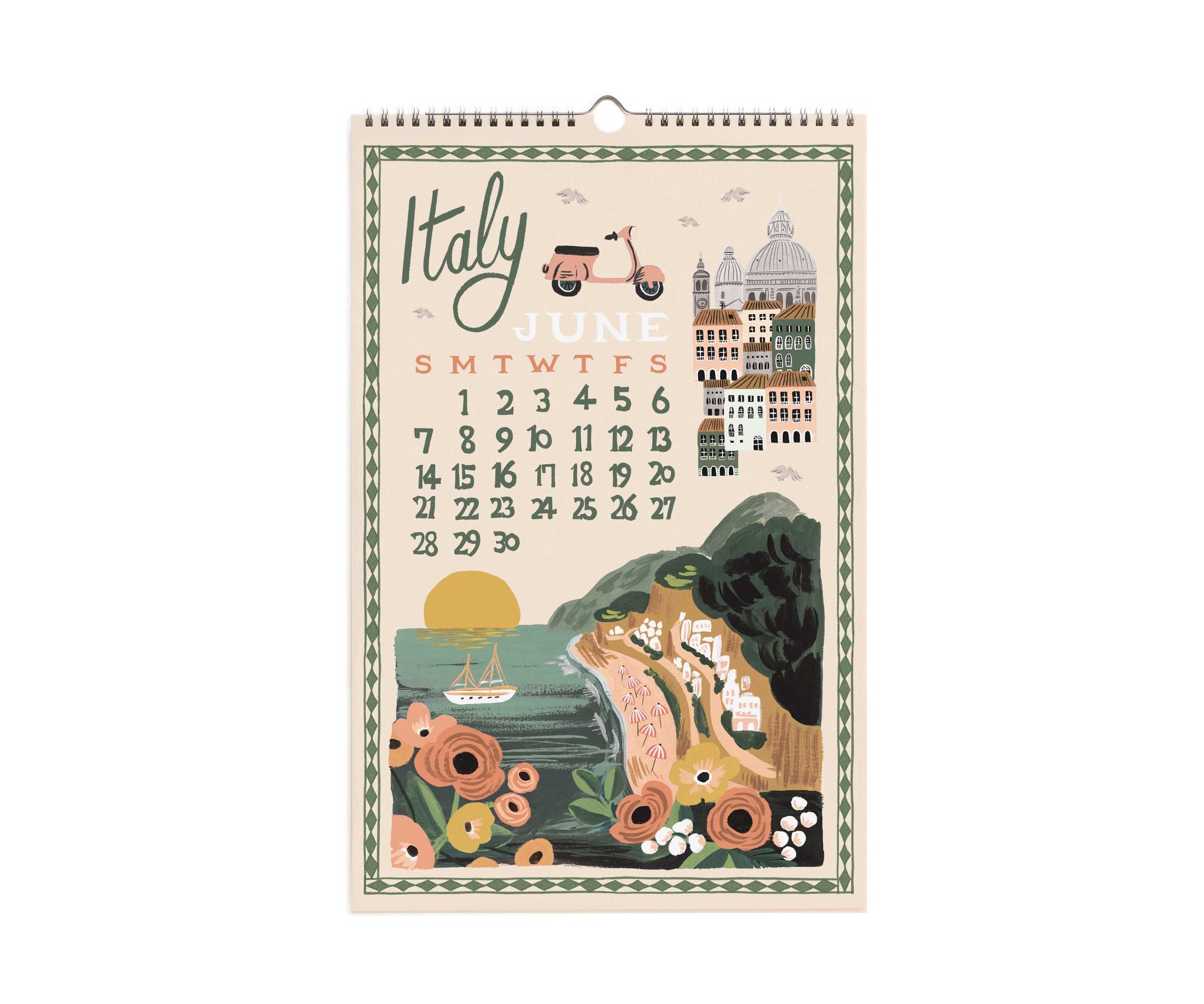 Calendari de paret 2025 Cheese - Rifle Paper
