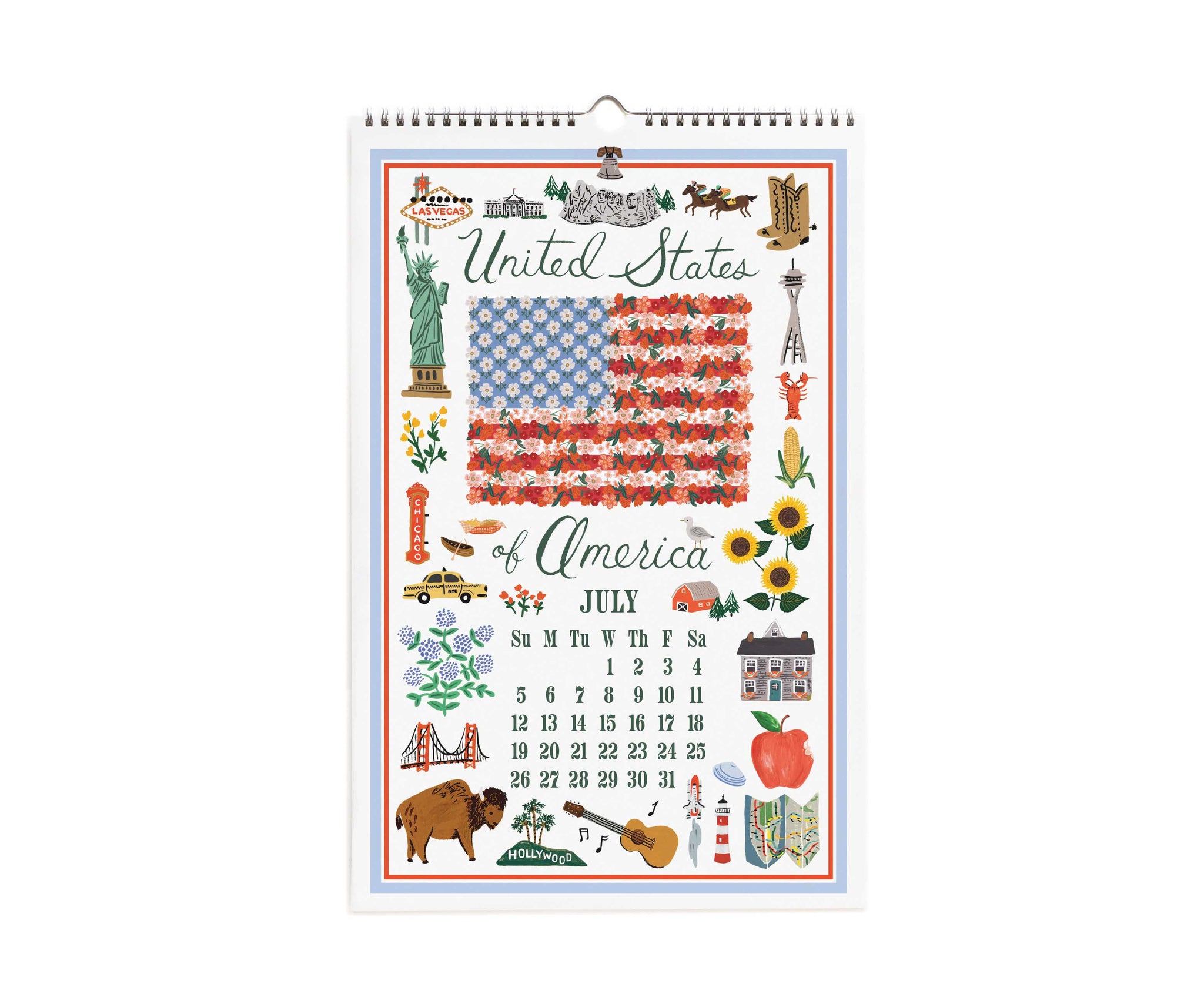 Calendari de paret 2025 Cheese - Rifle Paper