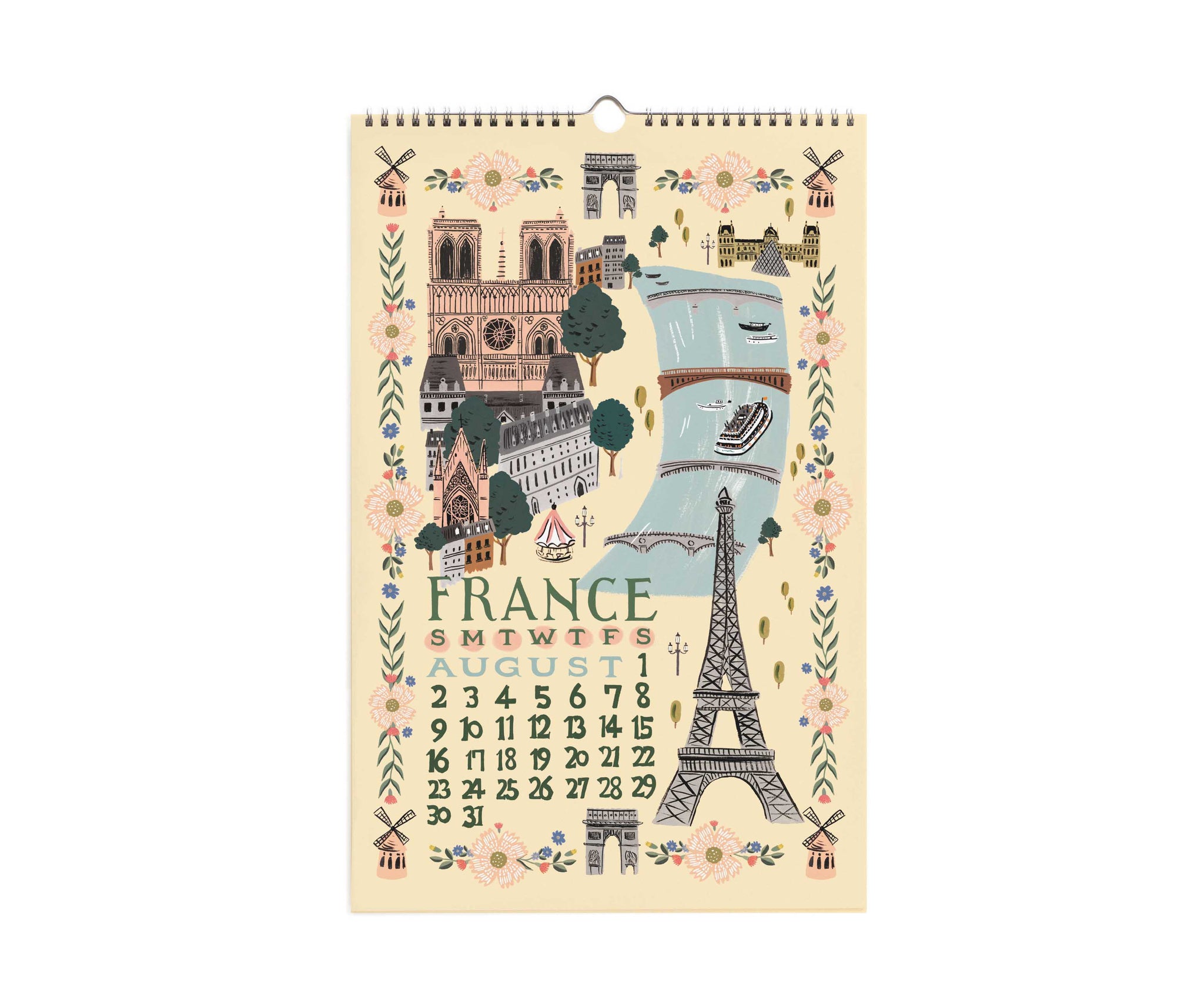 Calendari de paret 2025 Cheese - Rifle Paper
