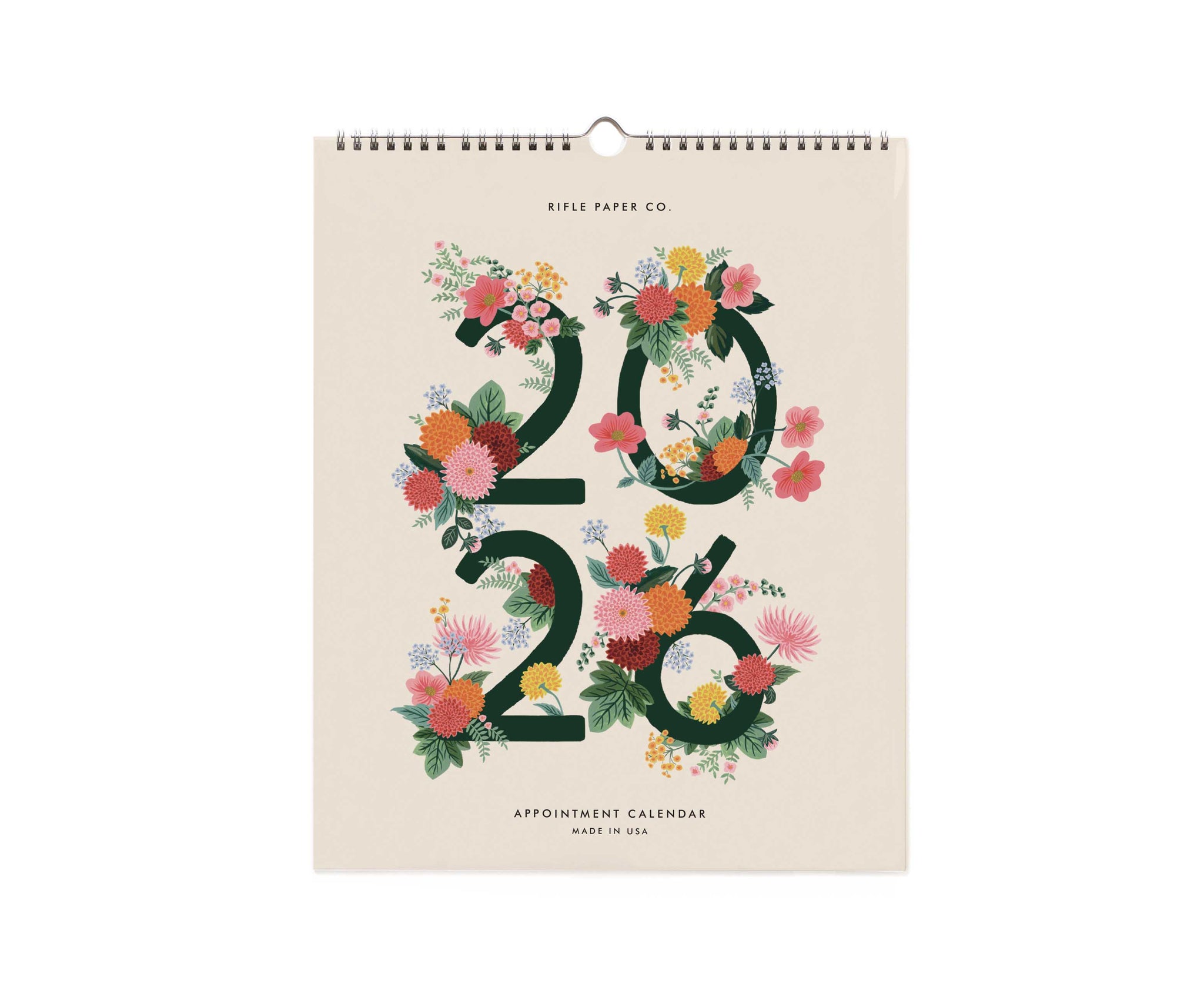 Calendario de pared 2026 - Dahlia - Rifle Paper