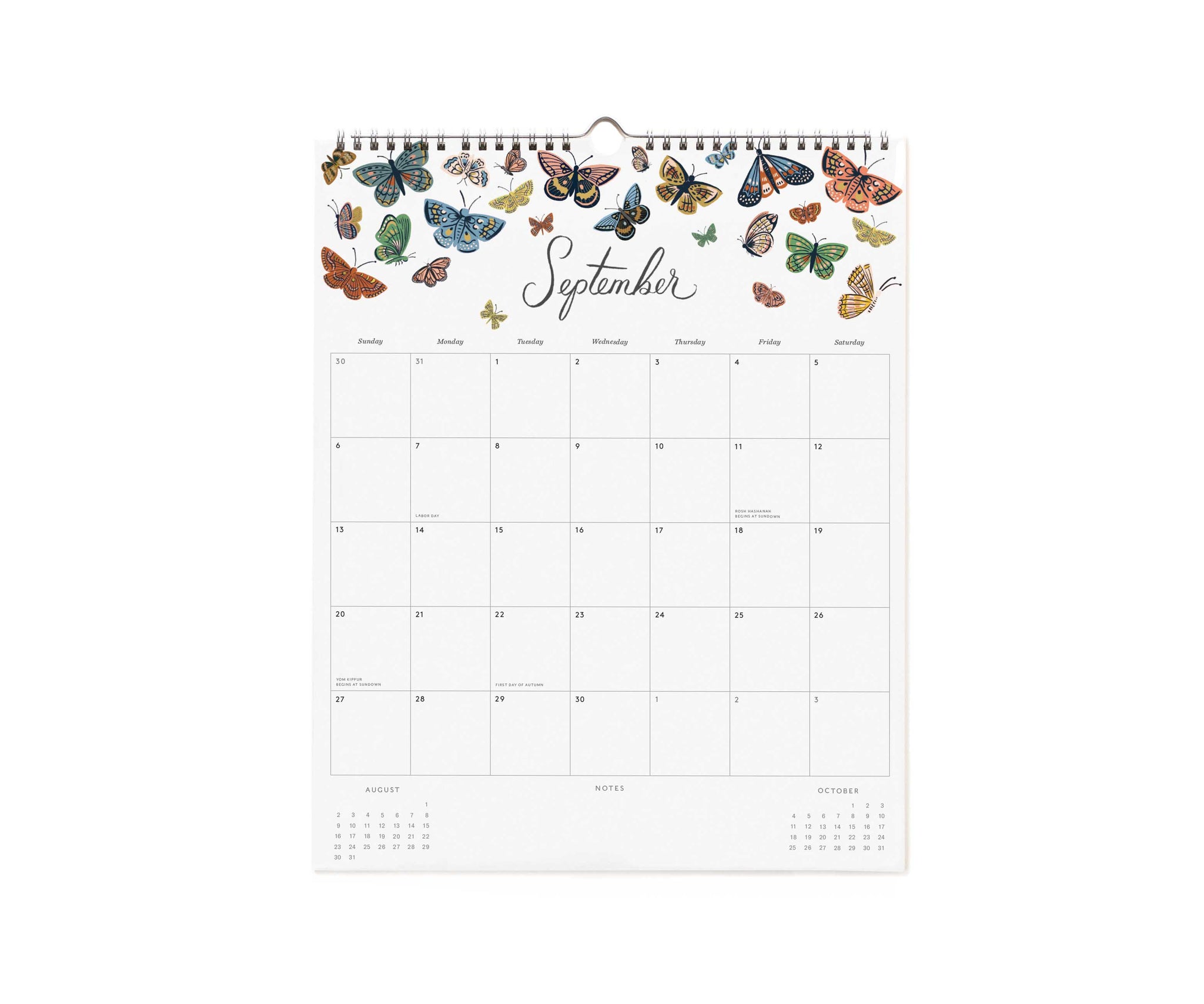 Calendario de pared 2026 - Dahlia - Rifle Paper