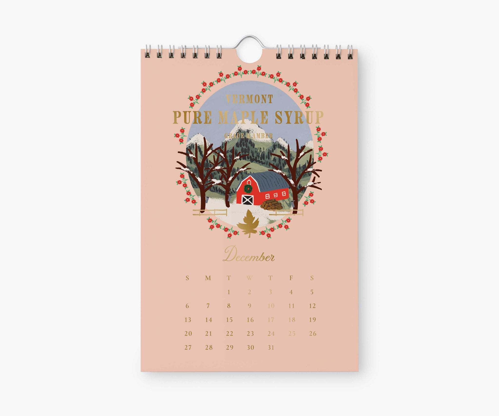 Calendario de pared 2026 - Granja - Rifle Paper