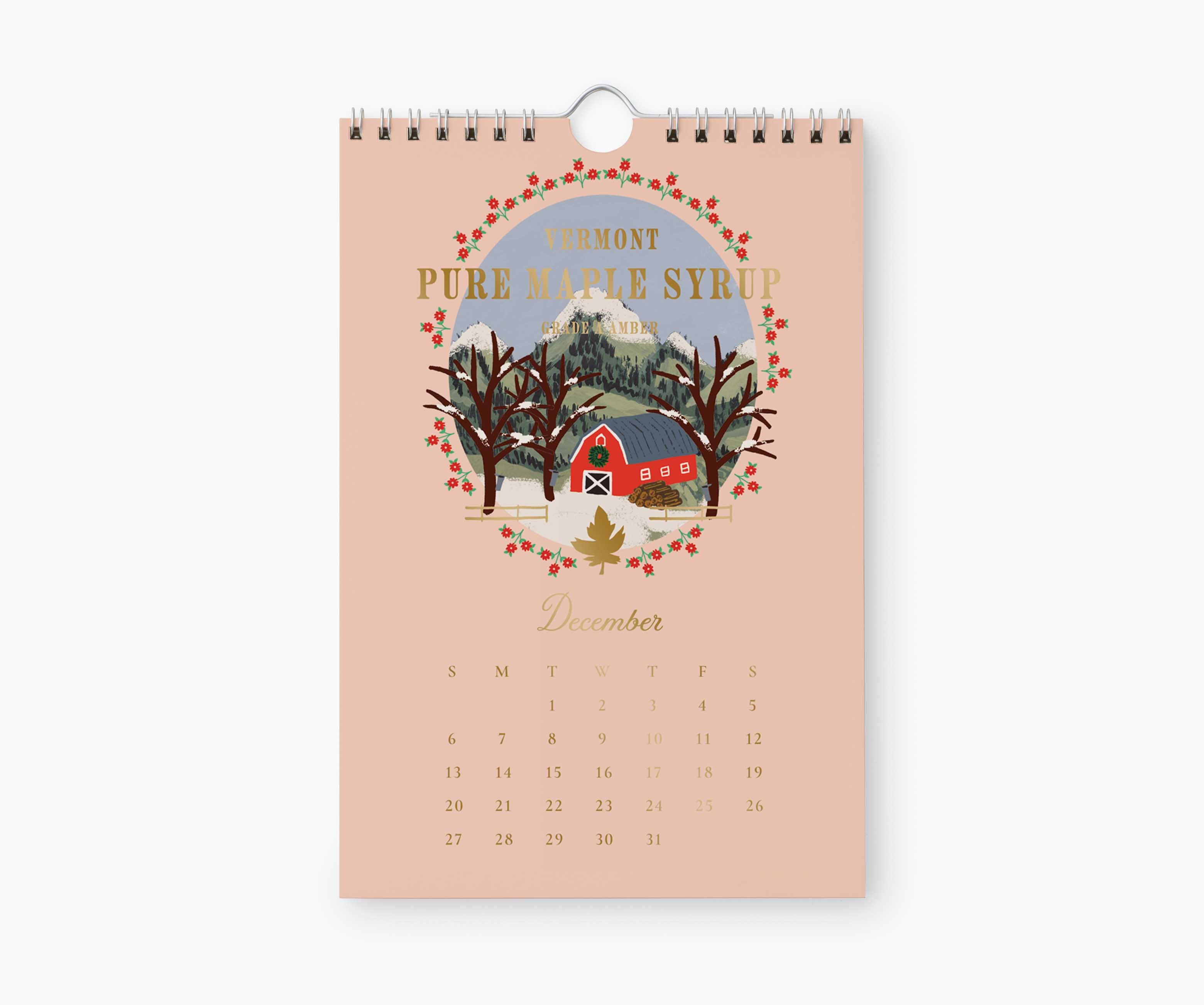 2025 Cheese Wall Calendar - Rifle Paper