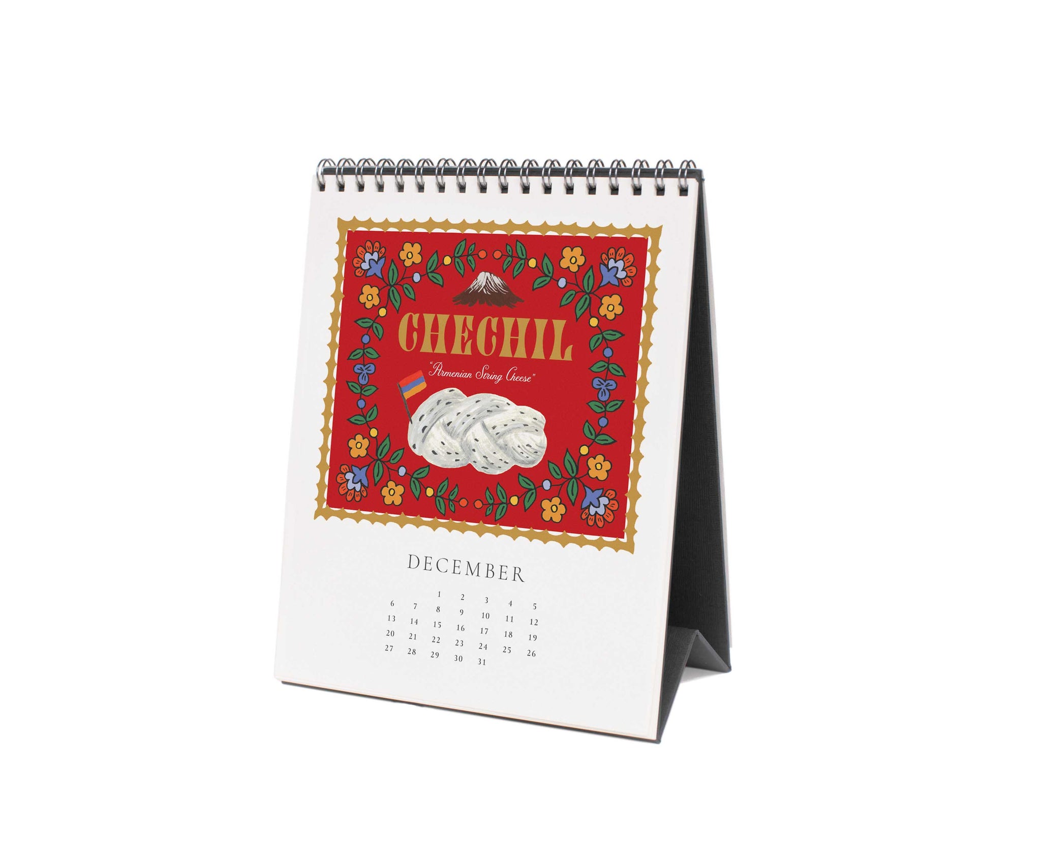 Calendario de pared 2026 Cheese - Rifle Paper