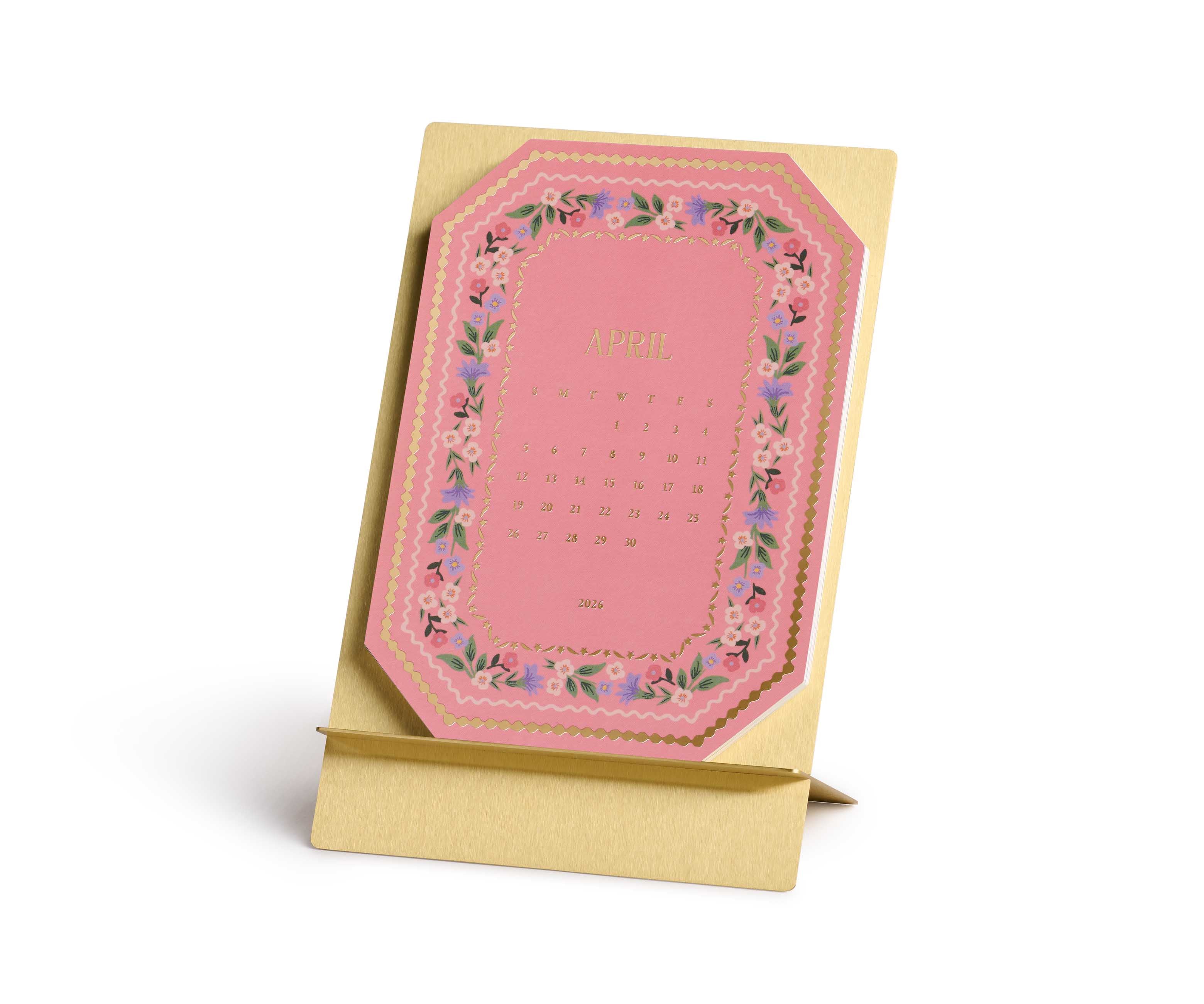 Desk Calendar 2025 Flower Studies - Rifle Paper