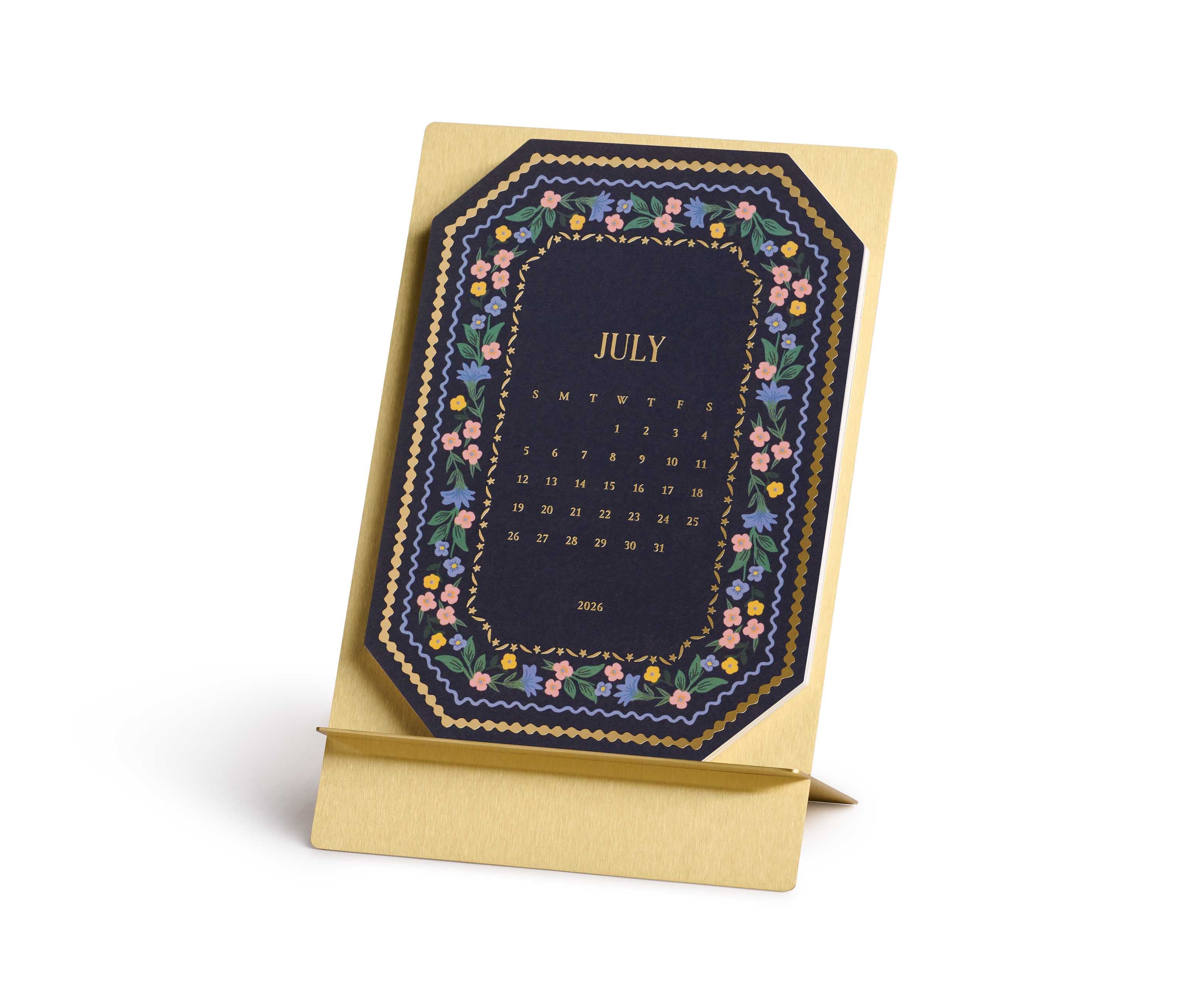 Desk Calendar 2025 Flower Studies - Rifle Paper