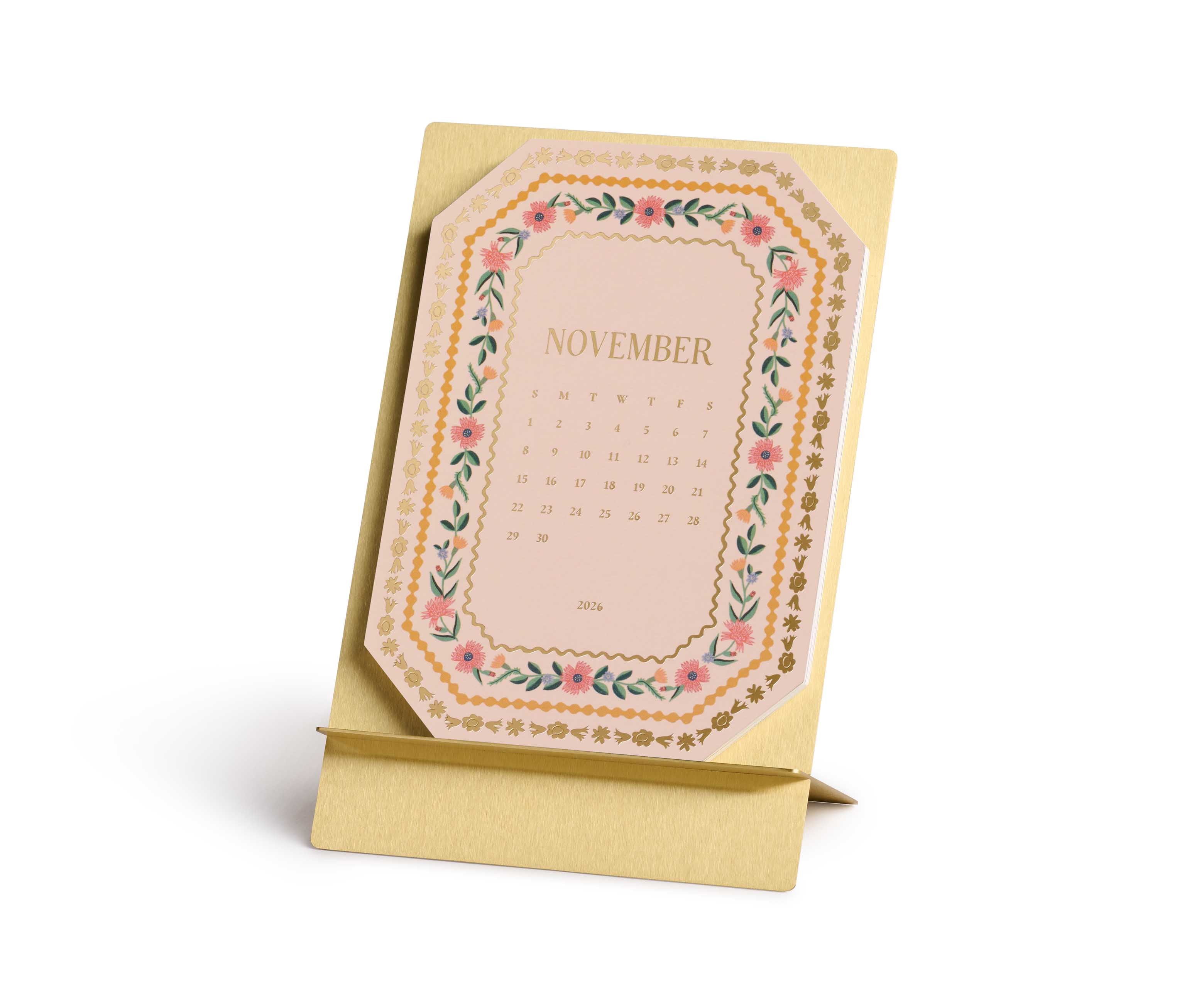 Desk Calendar 2025 Flower Studies - Rifle Paper