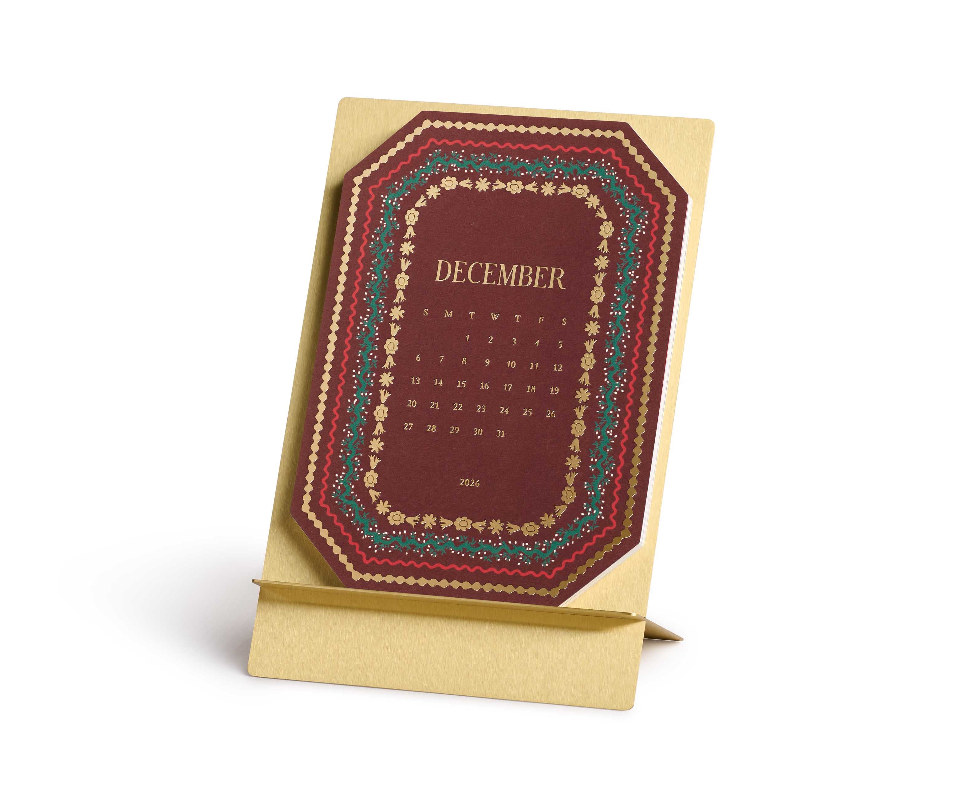 Desk Calendar 2025 Flower Studies - Rifle Paper