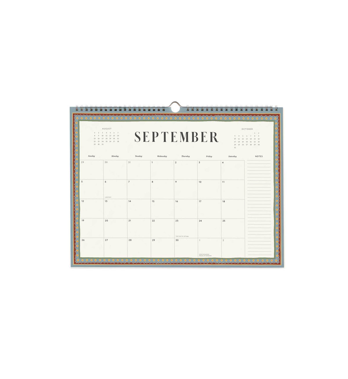 Calendario de pared 2027 - Paisley - Rifle Paper