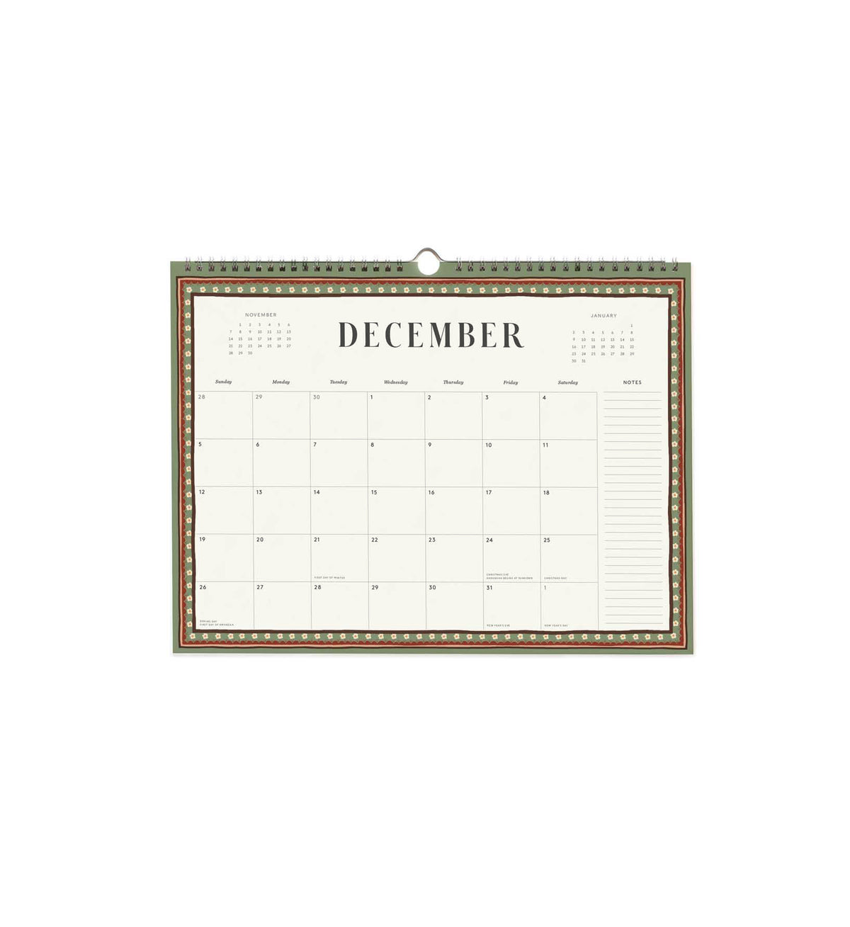 Calendario de pared 2027 - Paisley - Rifle Paper