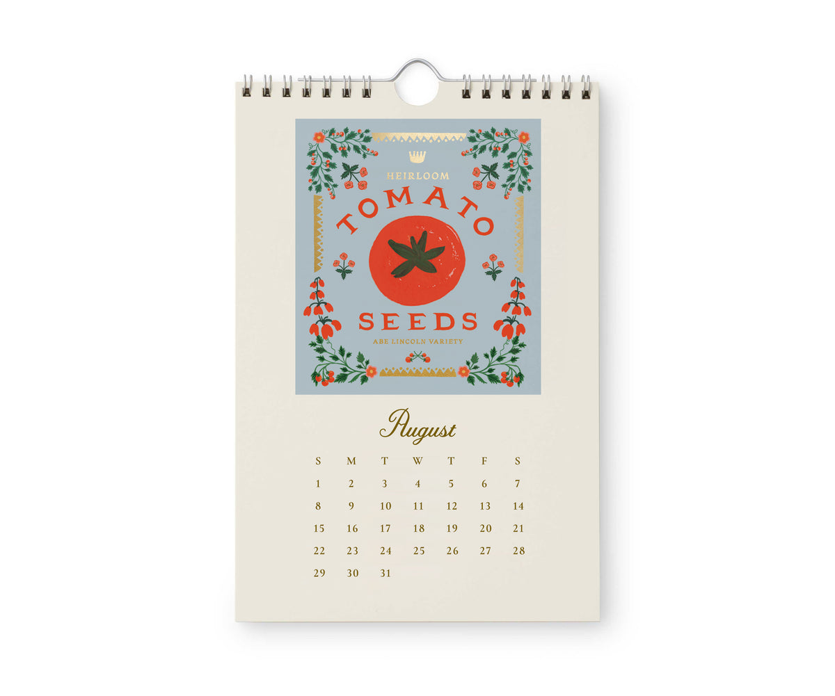 Calendario de pared 2027 - Country Farm Kitchen Rifle Paper