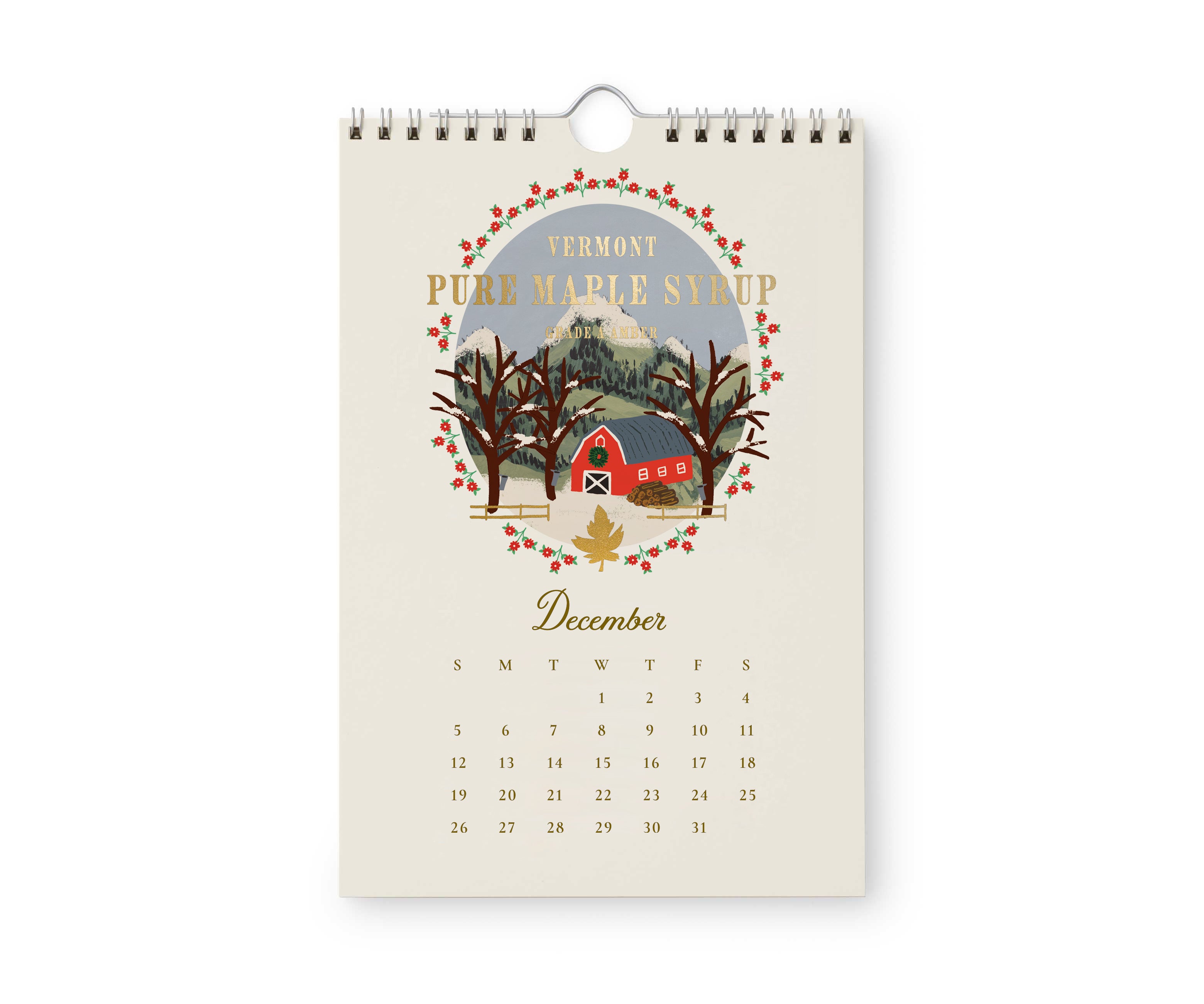 Calendario de pared 2027 - Country Farm Kitchen Rifle Paper