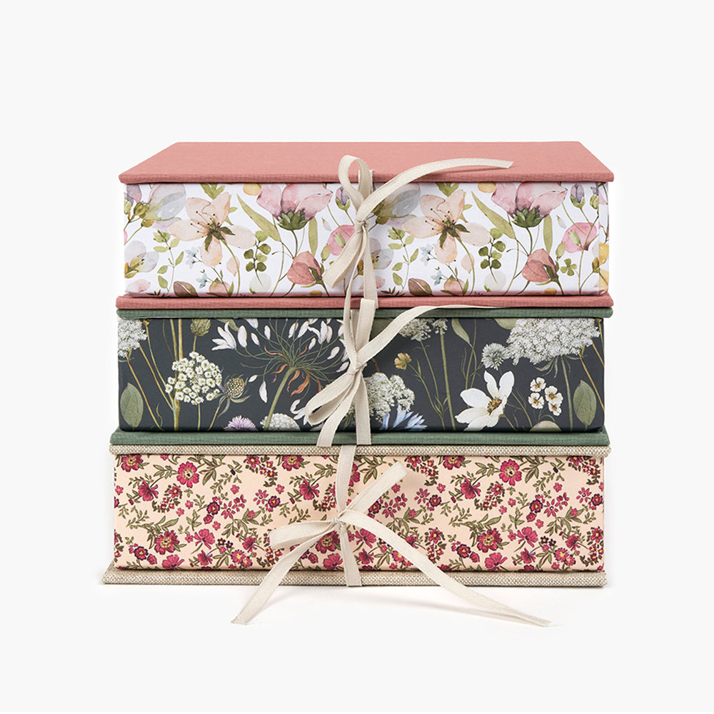A5 Floral Roses Desk Box