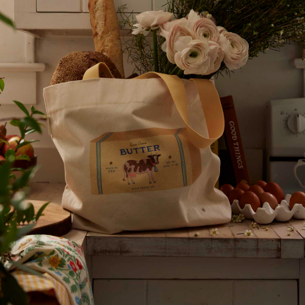 Bolso tote de lona - Home Sweet Home- Rifle Paper