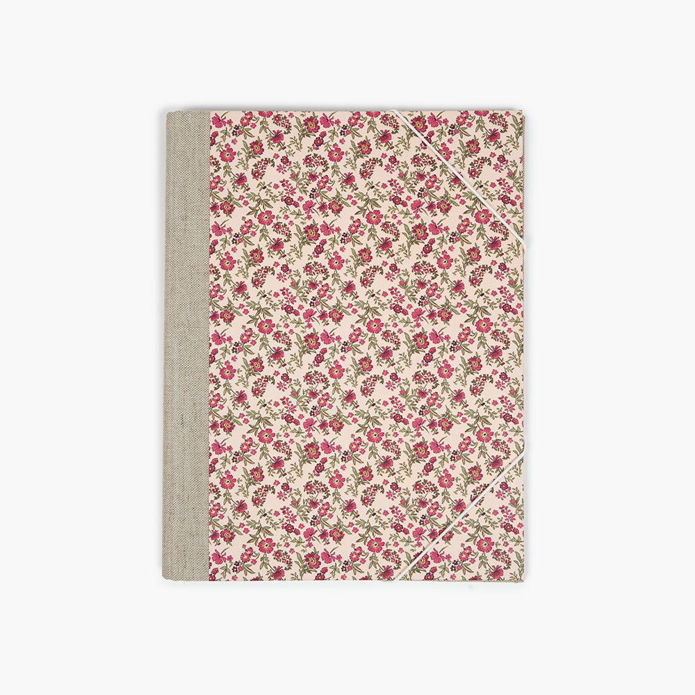 Carpeta Goma A4 Floral Roses