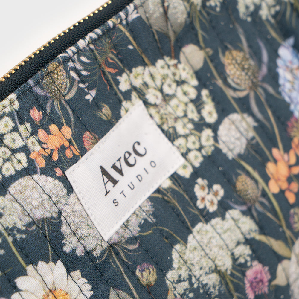 Necesser gran estampat Wild Flowers