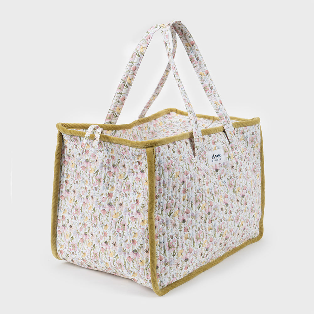 Necesser petit estampat Spring Flowers