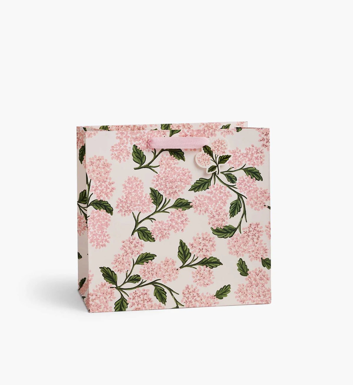 Bolsa de regalo de papel Pink Hydrangea