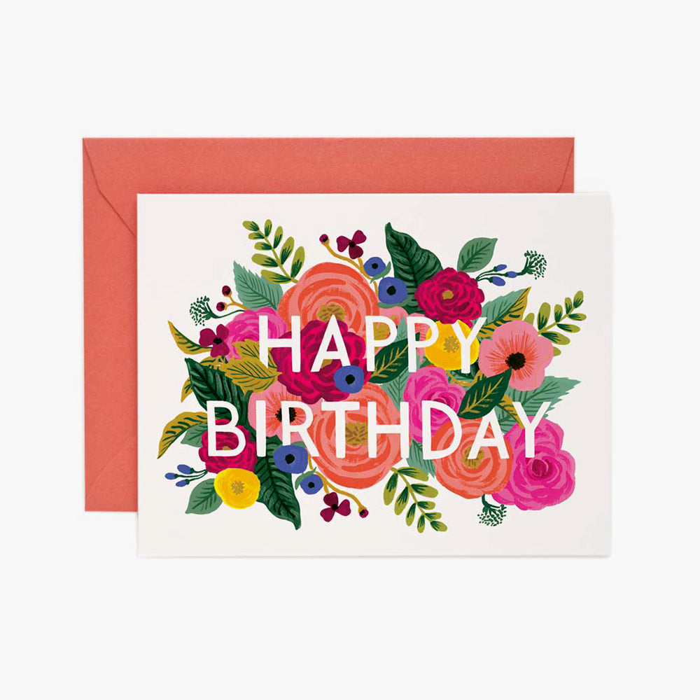 Juliet Rose Birthday Card - Rifle Paper