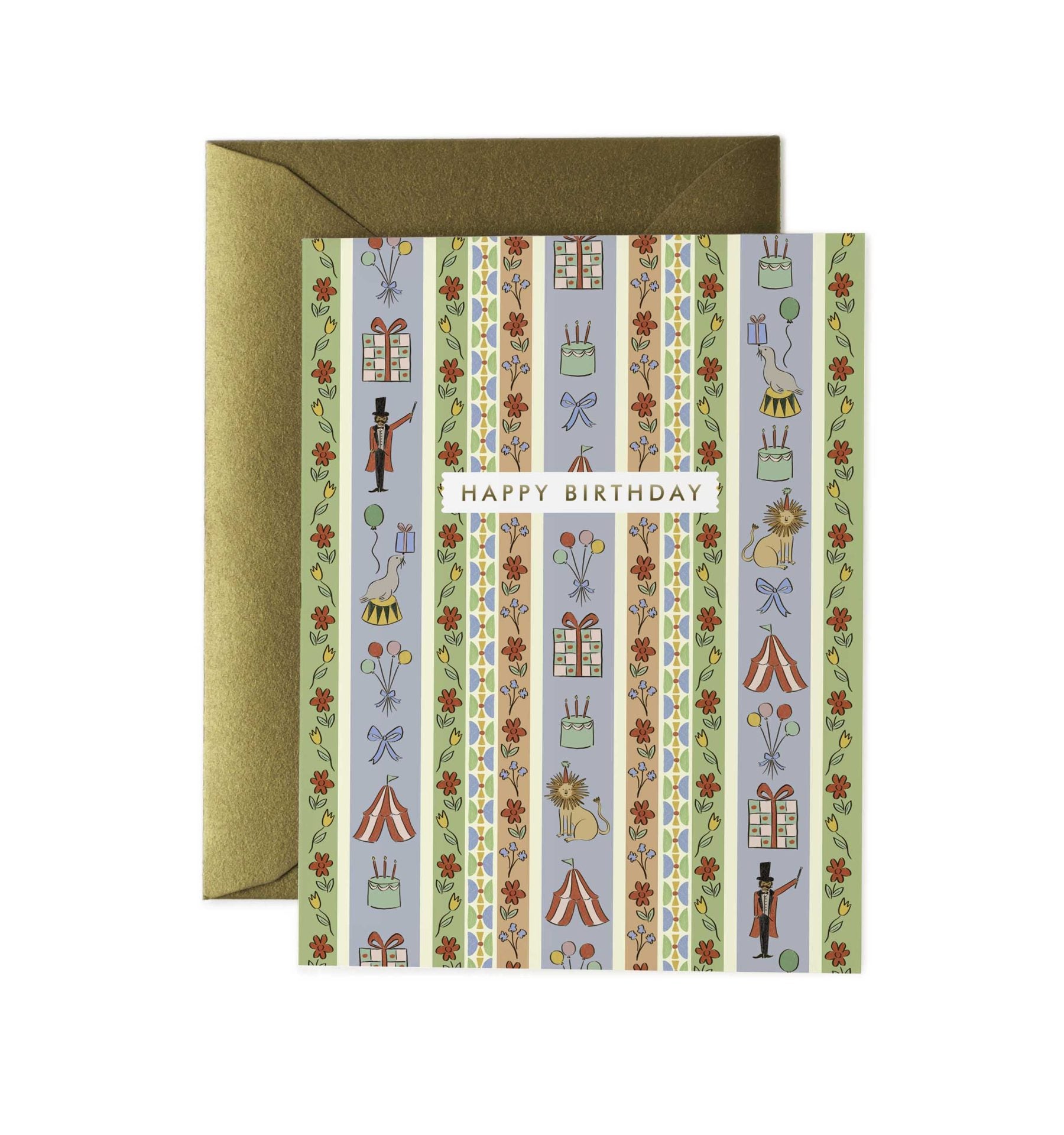 Postal felicitación Carnaval - Rifle Paper co