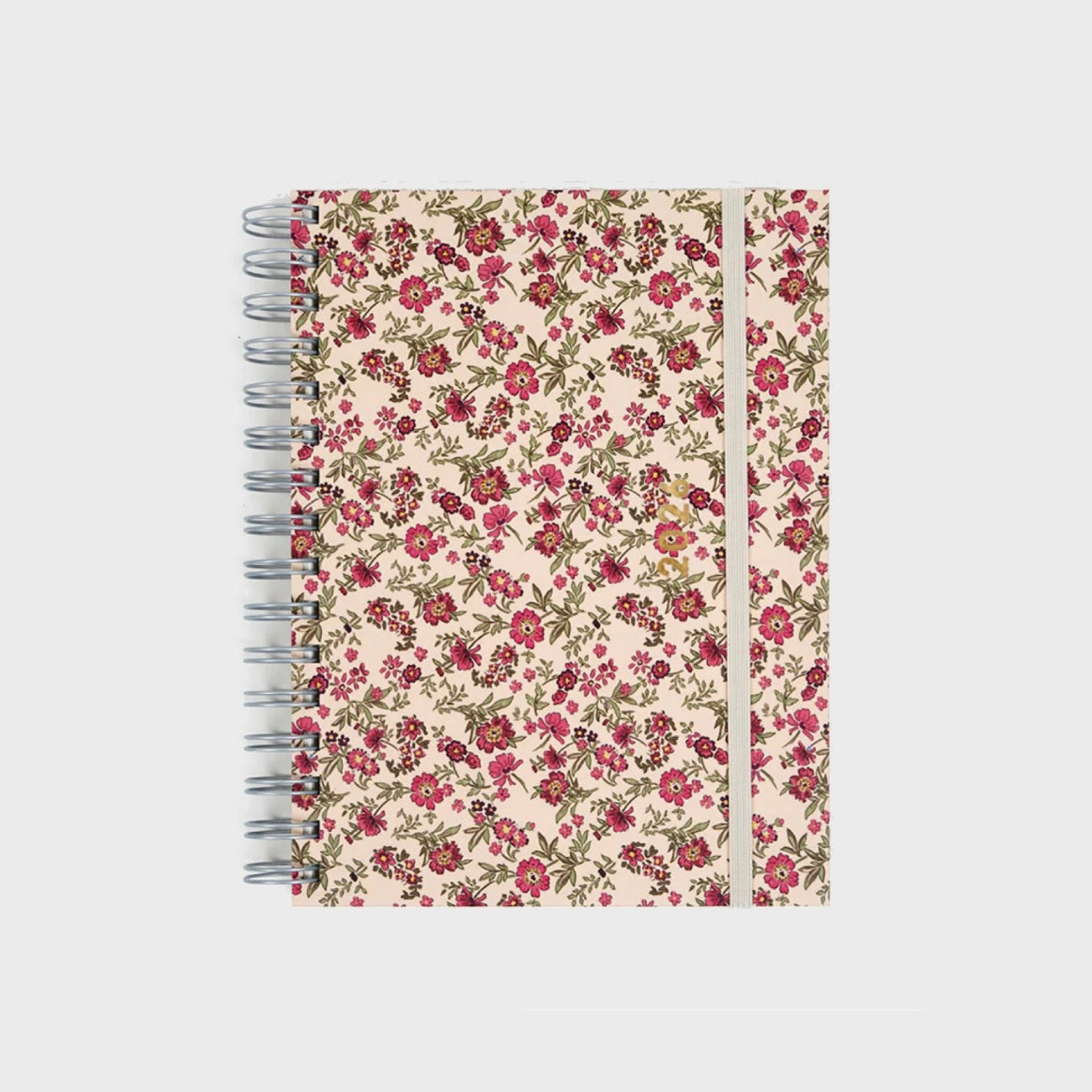 Agenda 2026 A5 Semana Vista (12 meses) - Floral Roses