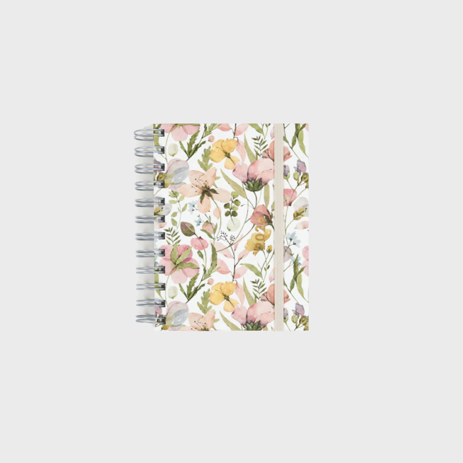 Agenda 2026 A6 Semana Vista (12 meses) - Spring Flowers