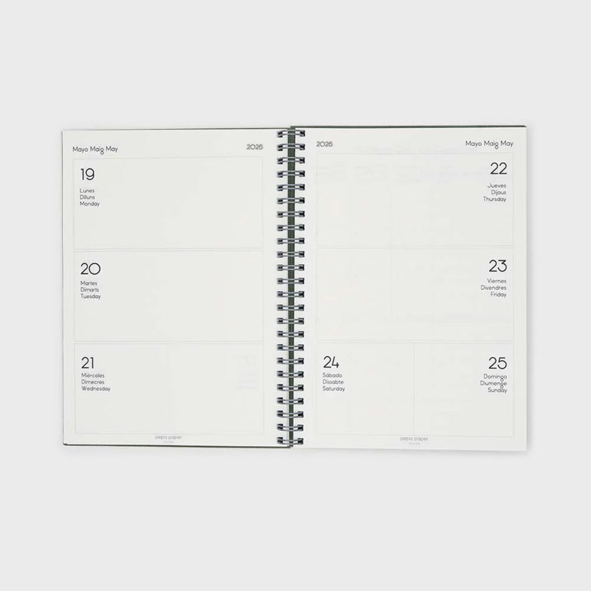 2026 A5 Week-View Diary (12 months)
