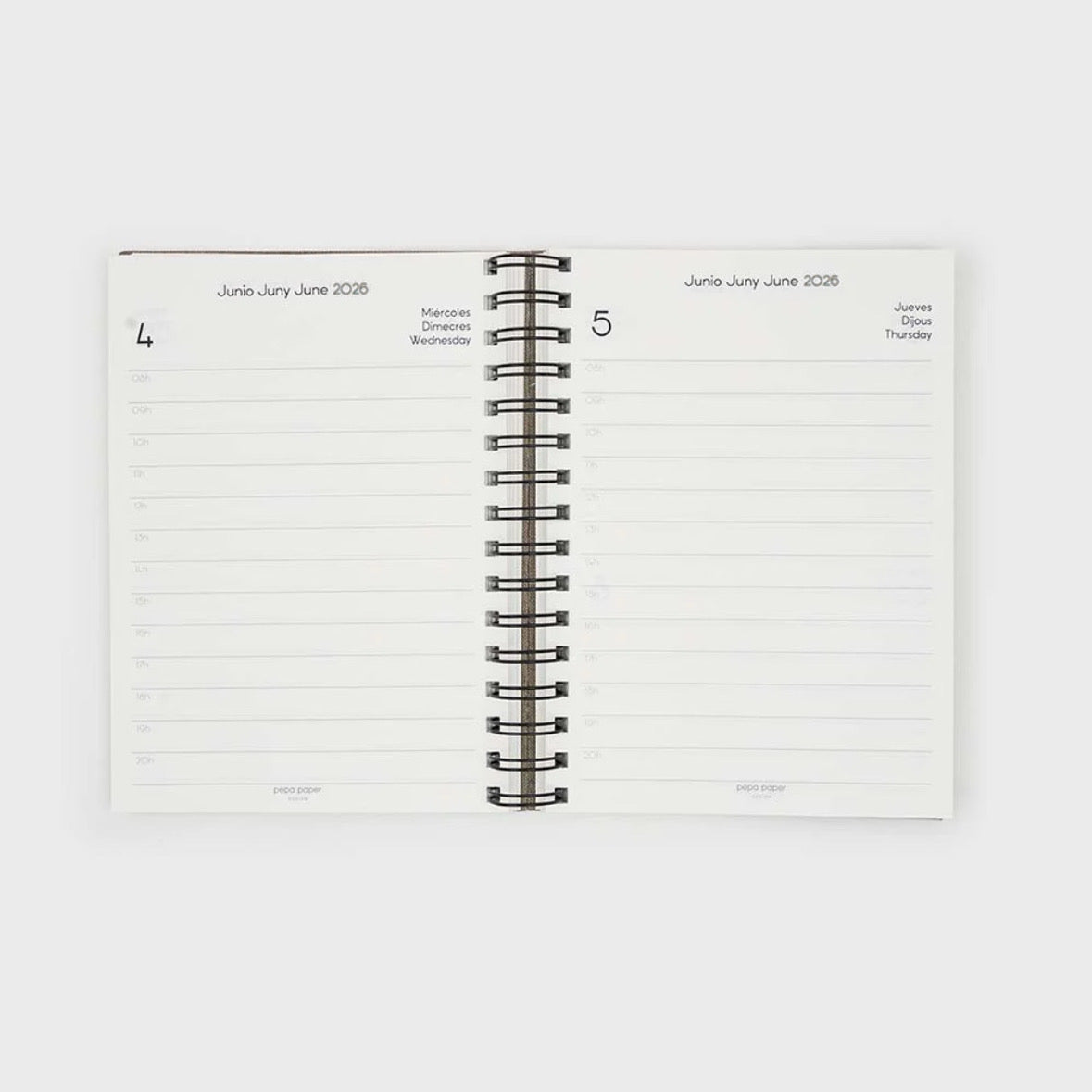 2026 A5 Daily Planner (12 months)