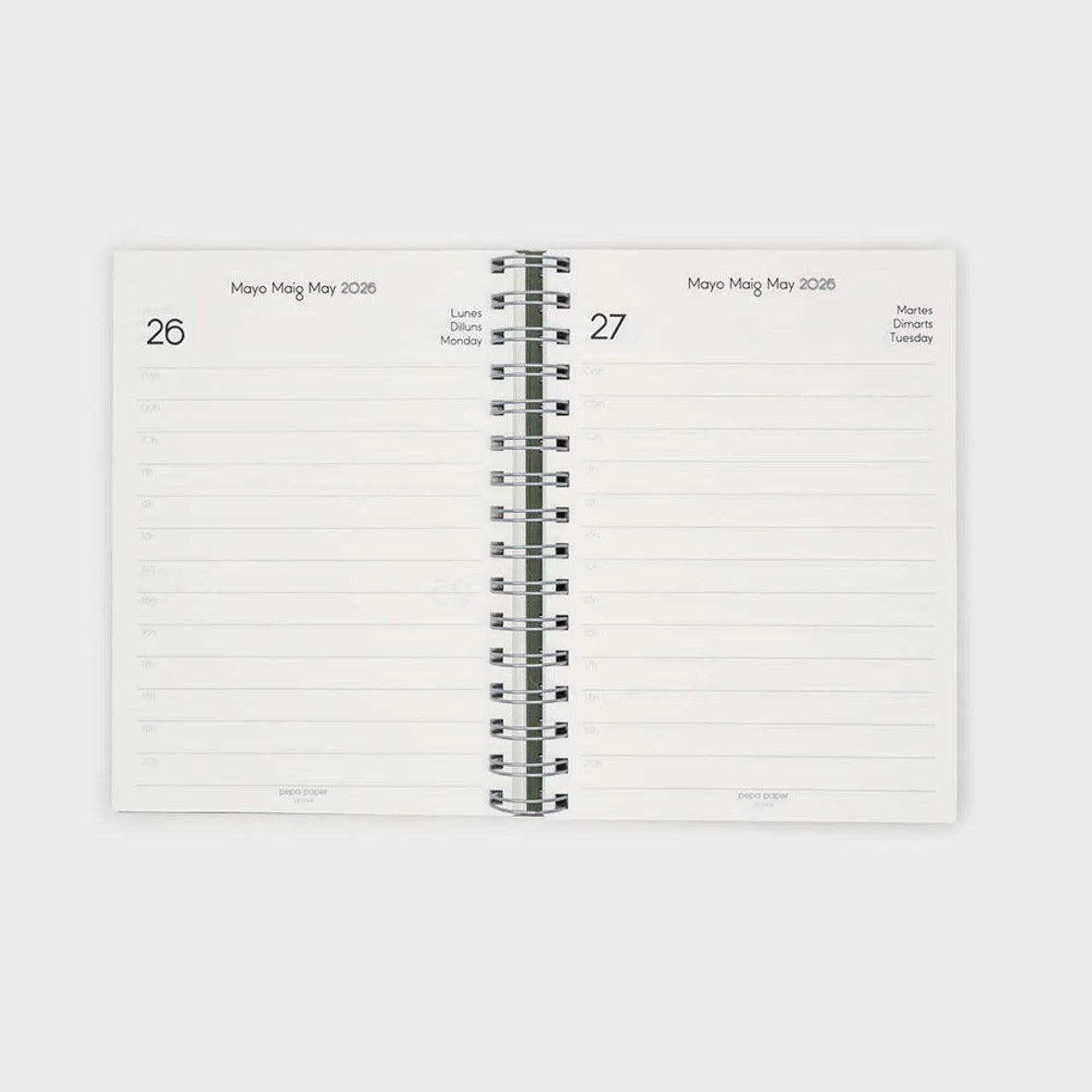 2026 A5 Daily Planner (12 months)