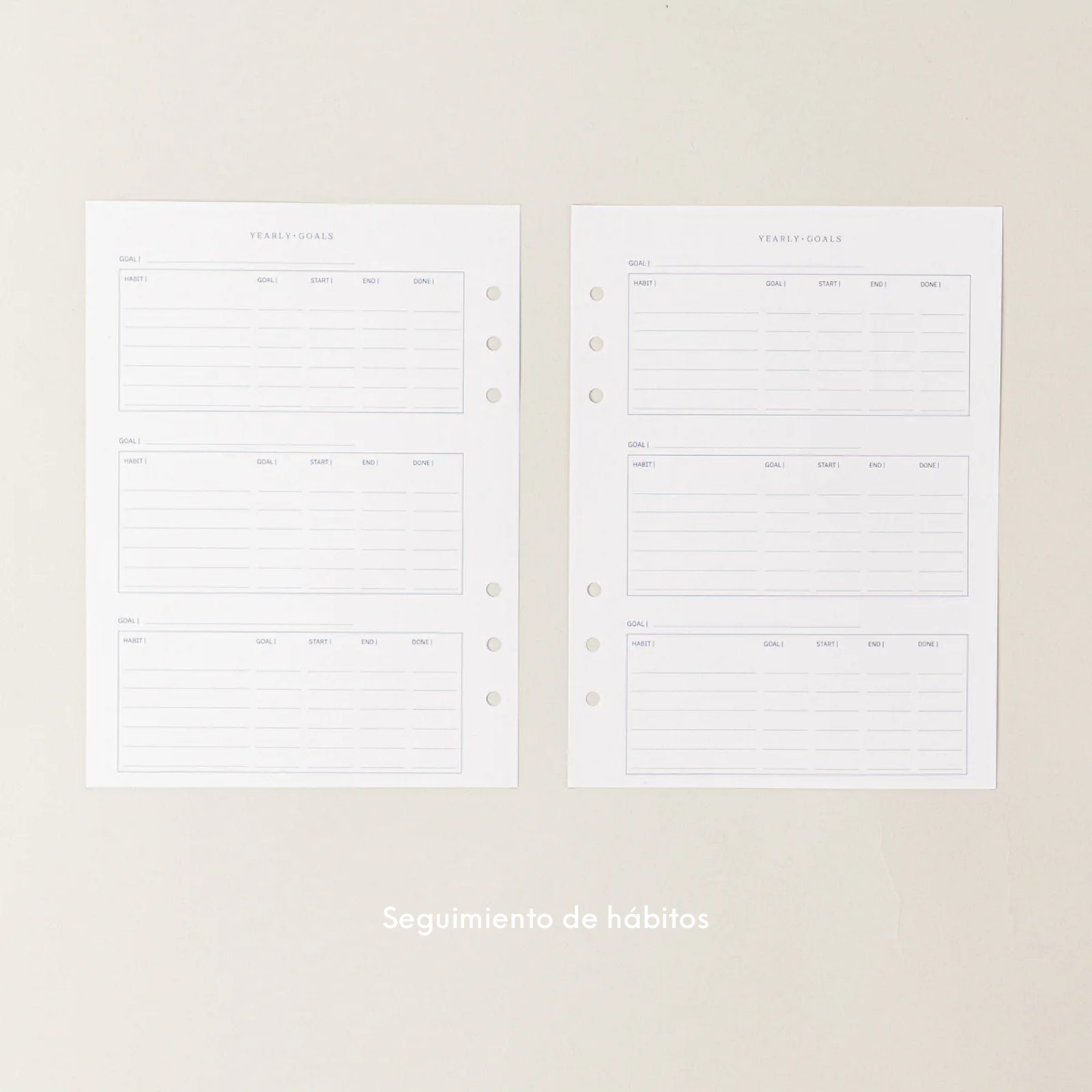 Agenda Personalizada 2026-2027