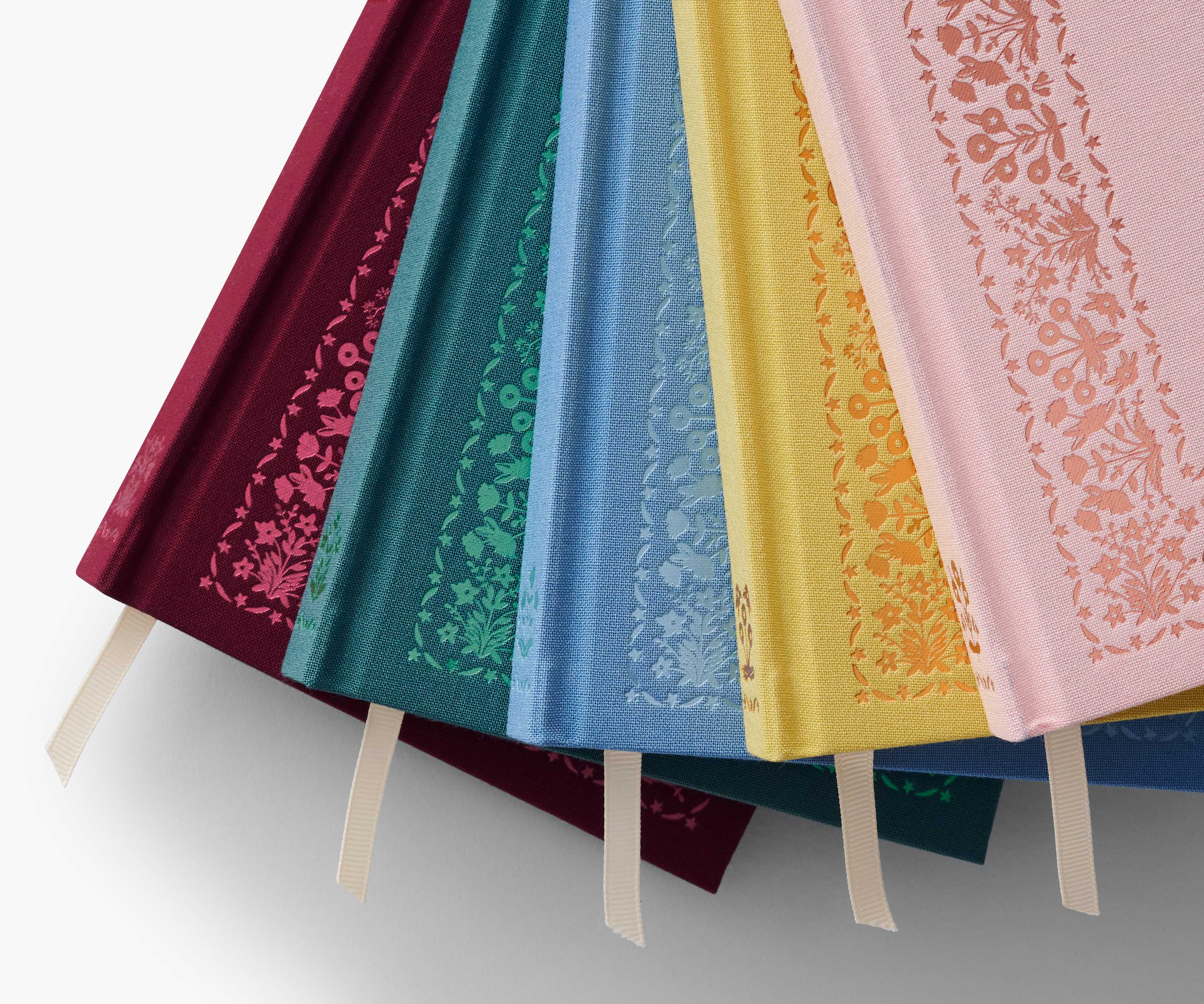 Set of 5 Wildwood Personal Diaries - Rifle Paper Co