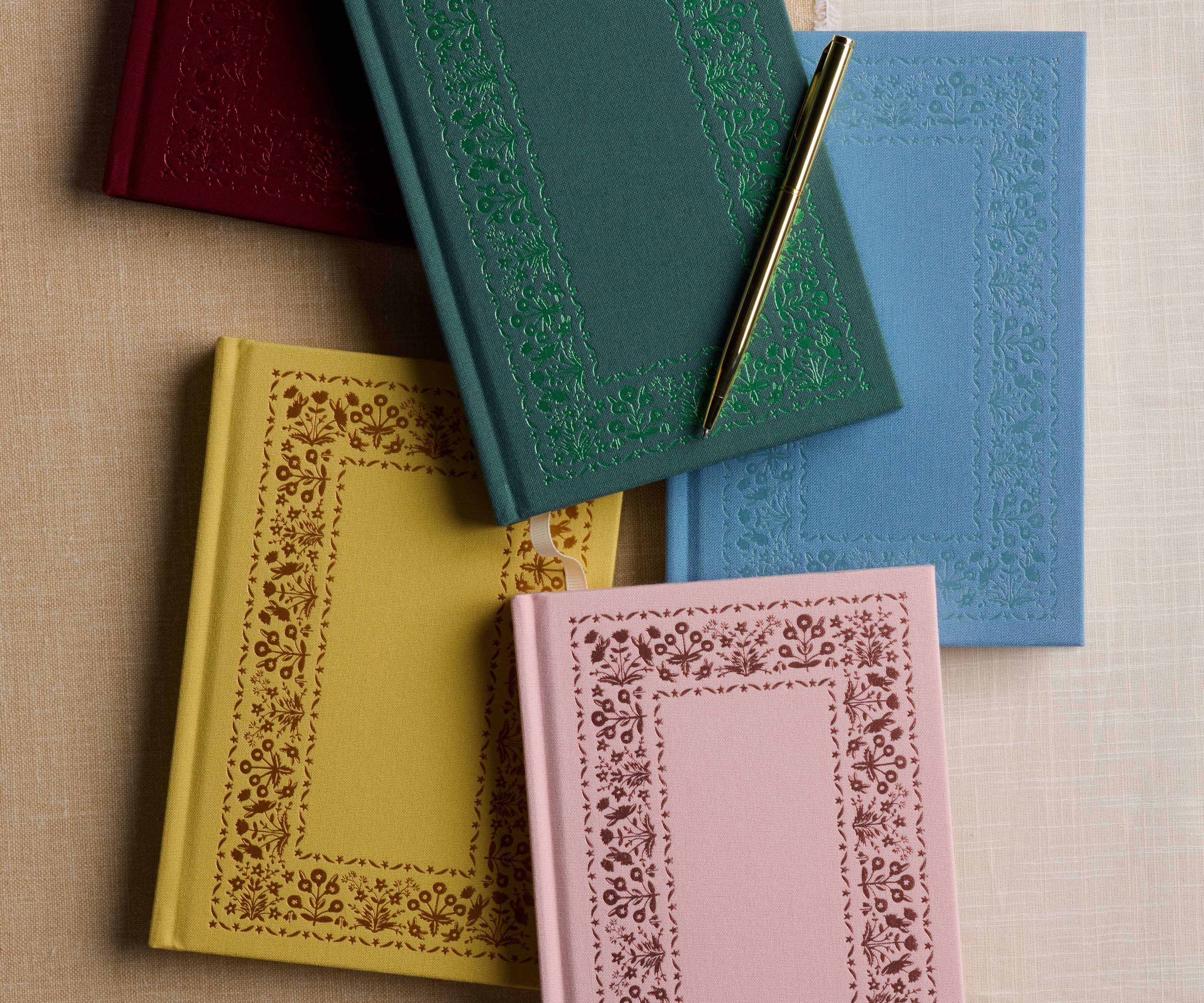 Set of 5 Wildwood Personal Diaries - Rifle Paper Co