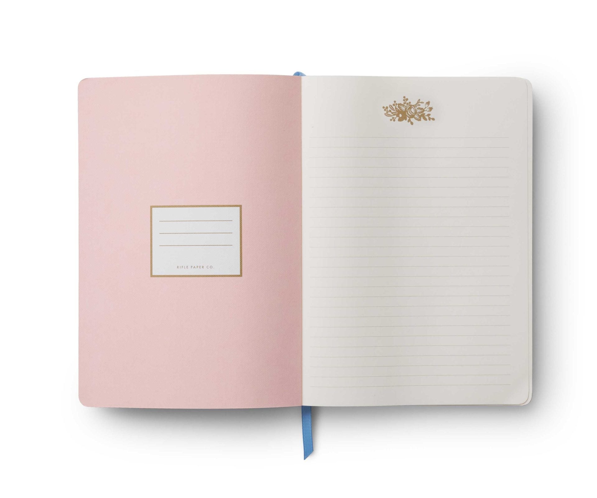 Diario tapa blanda Rosa - Rifle Paper Co