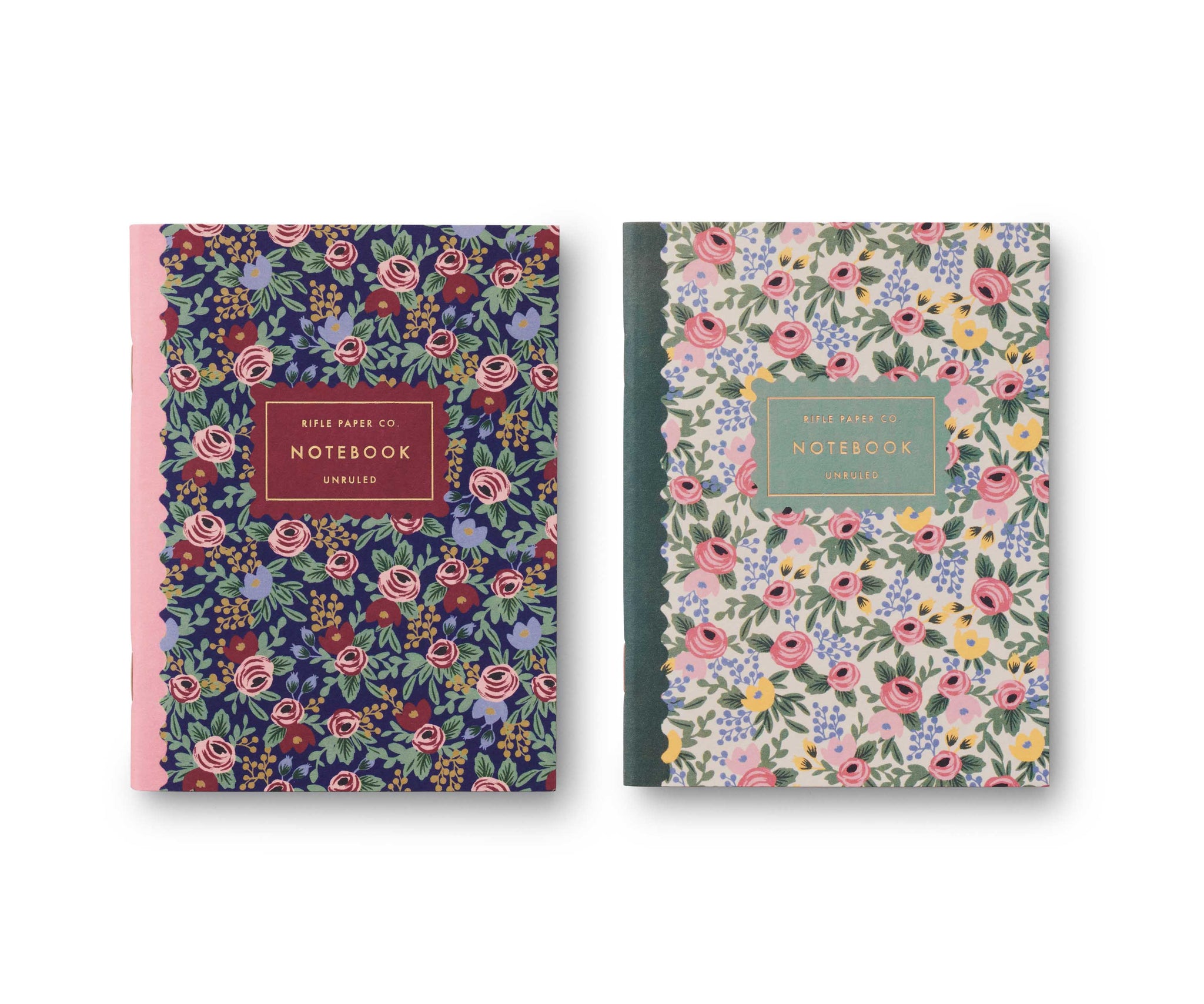 Set de 2 libretas de bolsillo Rosa- Rifle Paper