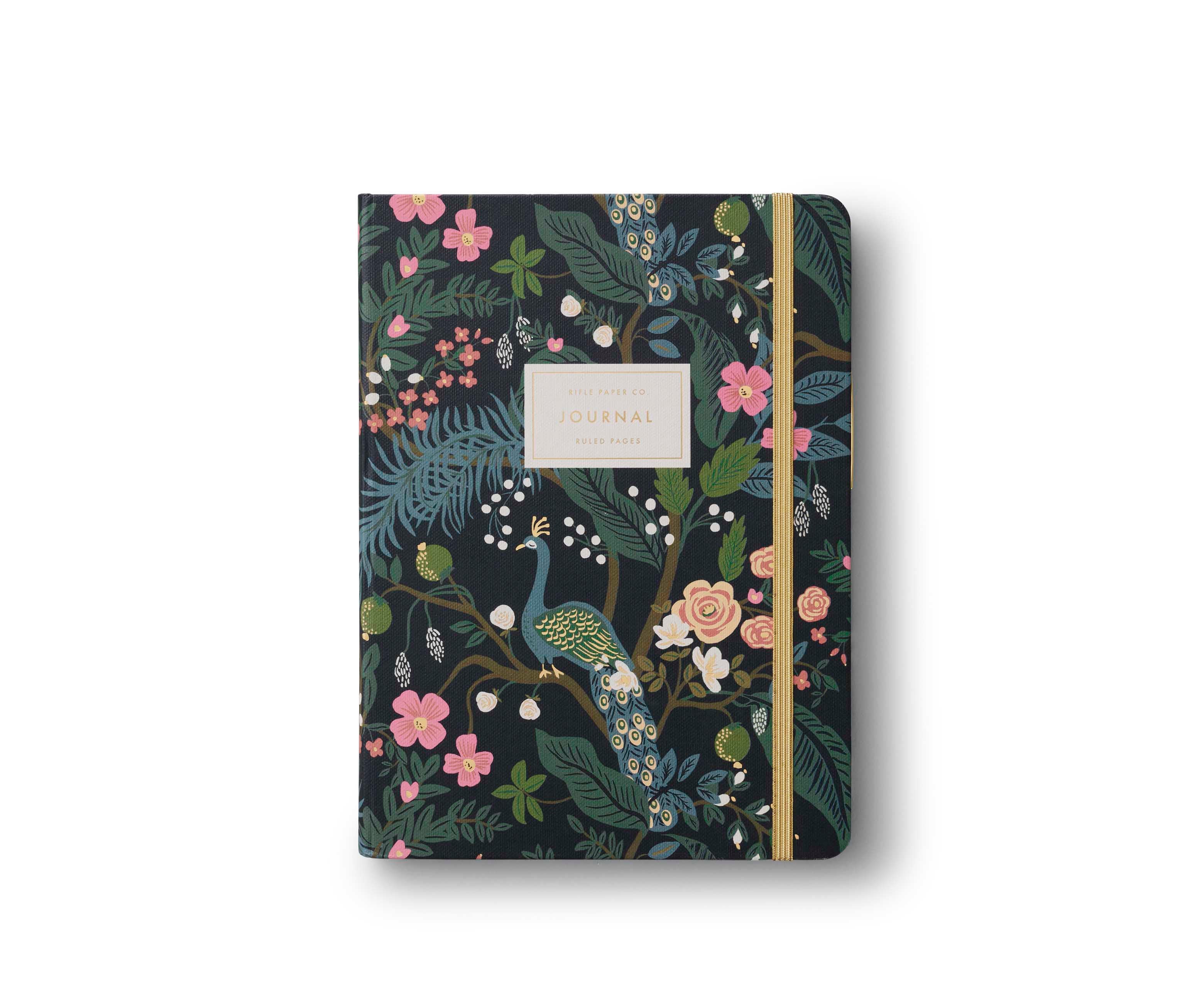 Diario Personal con bolígrafo Peacock - Rifle Paper
