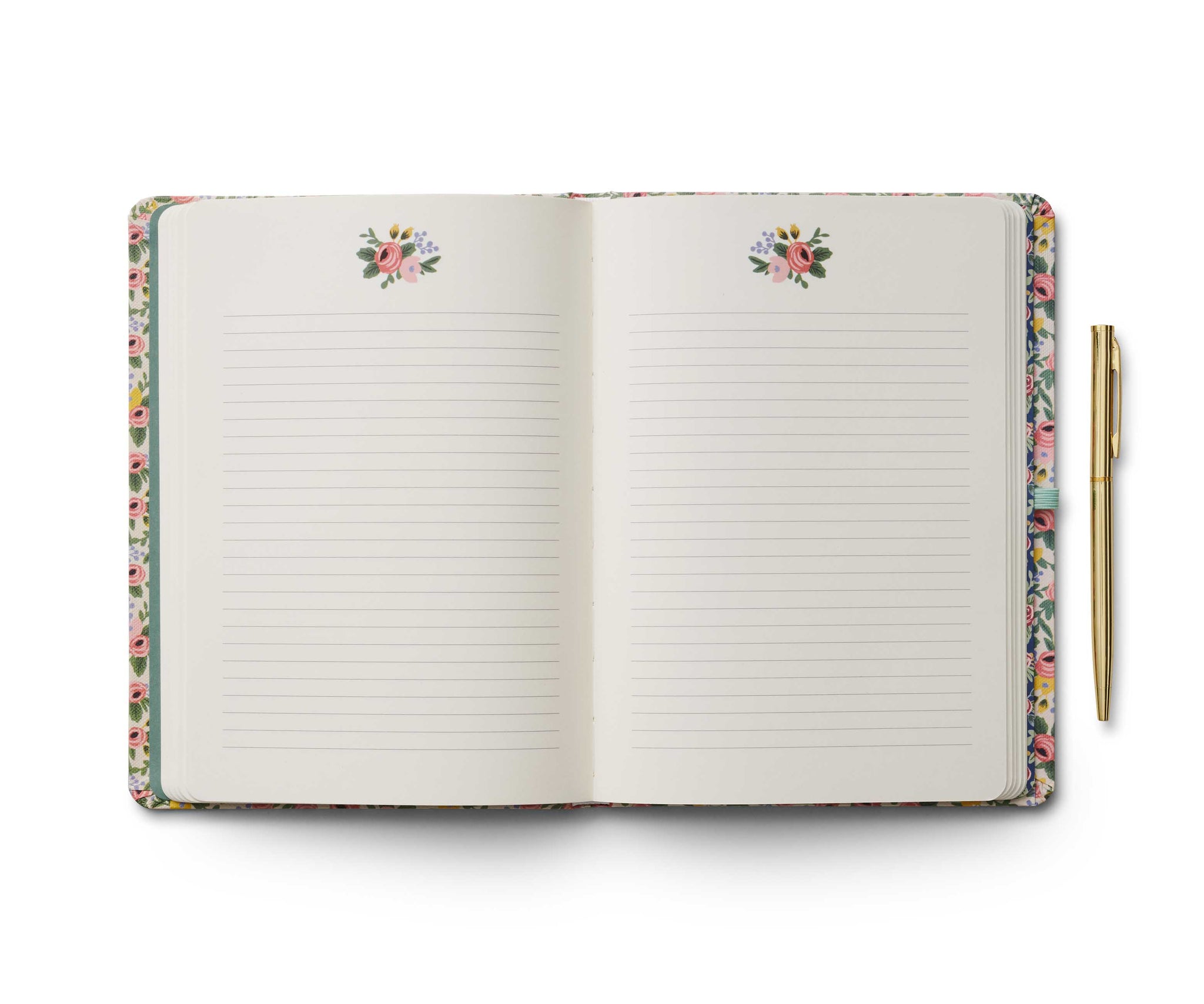 Diario Personal con bolígrafo Rosa - Rifle Paper