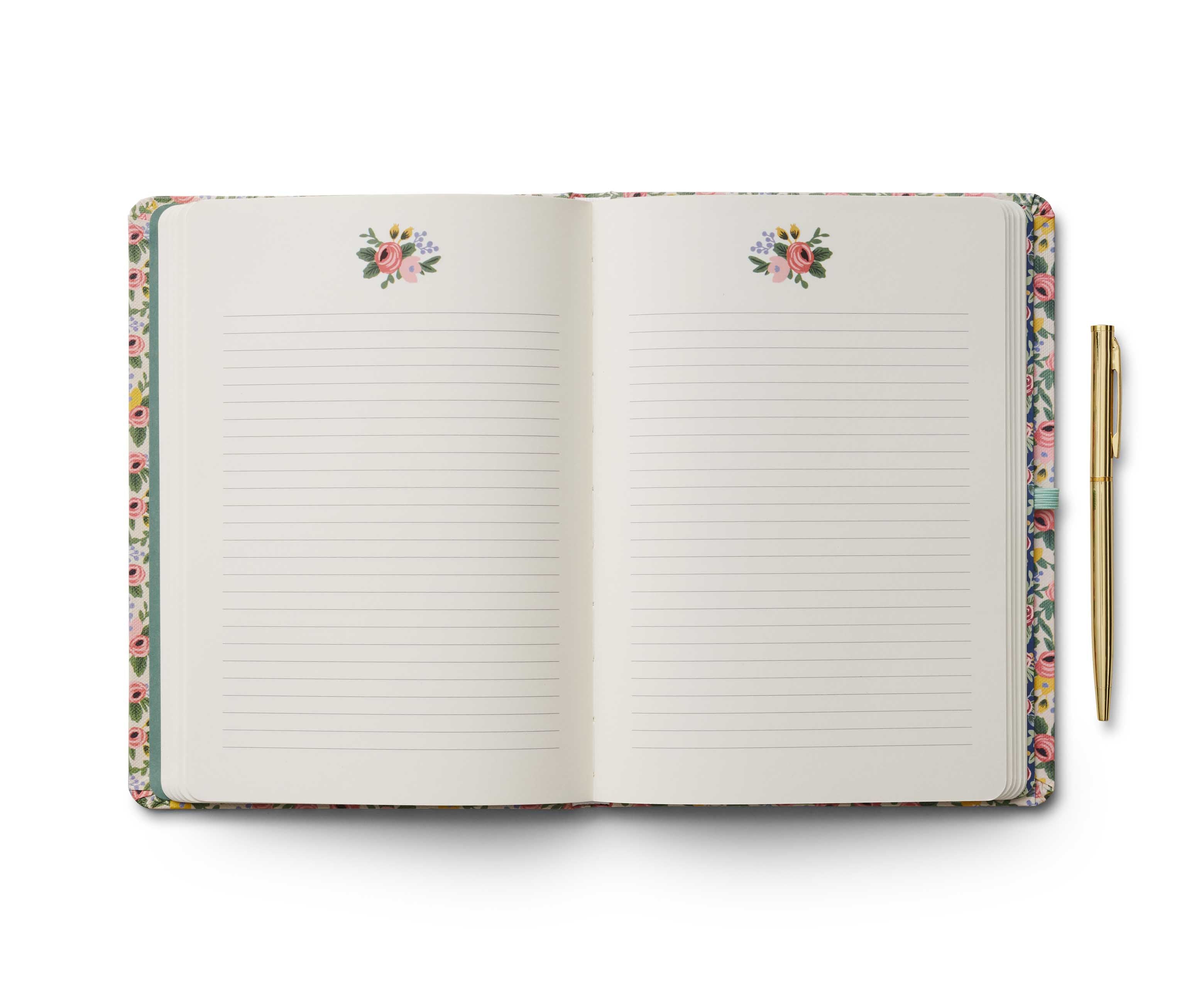 Diari Personal amb bolígraf Rosa - Rifle Paper