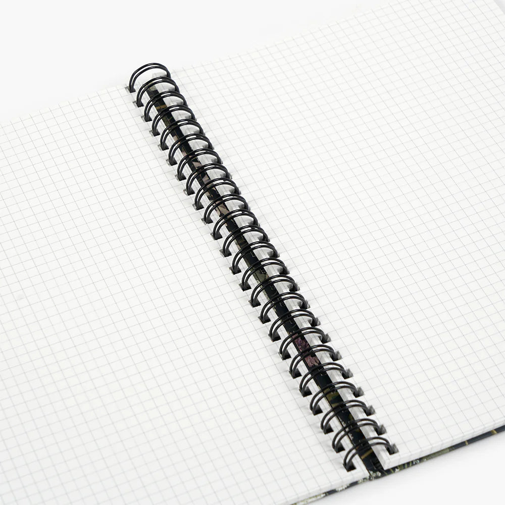 Libreta Wyro A6 Tapa Blanda Hojas Cuadrícula - Botanic Wild