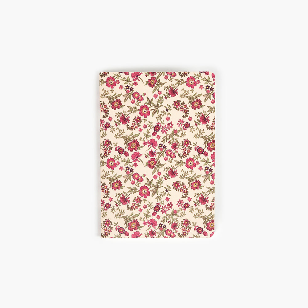 Libreta Grapada A6 36 hojas - Floral Roses
