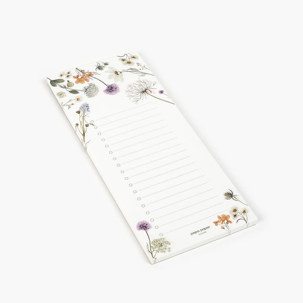 Wild Flowers Shopping List