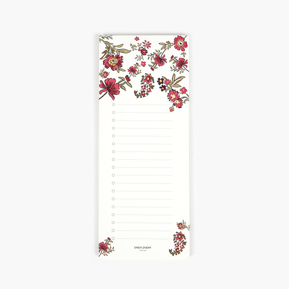 Floral Roses Shopping List