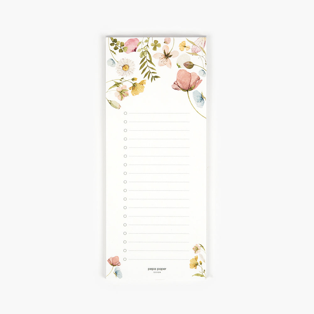 Spring Flowers Shopping List