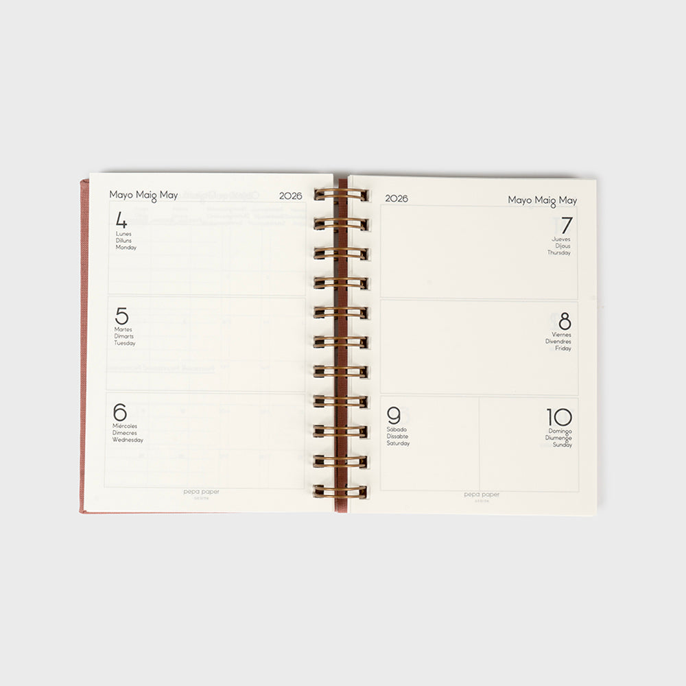 A5 academic diary 2025-2026 16 months