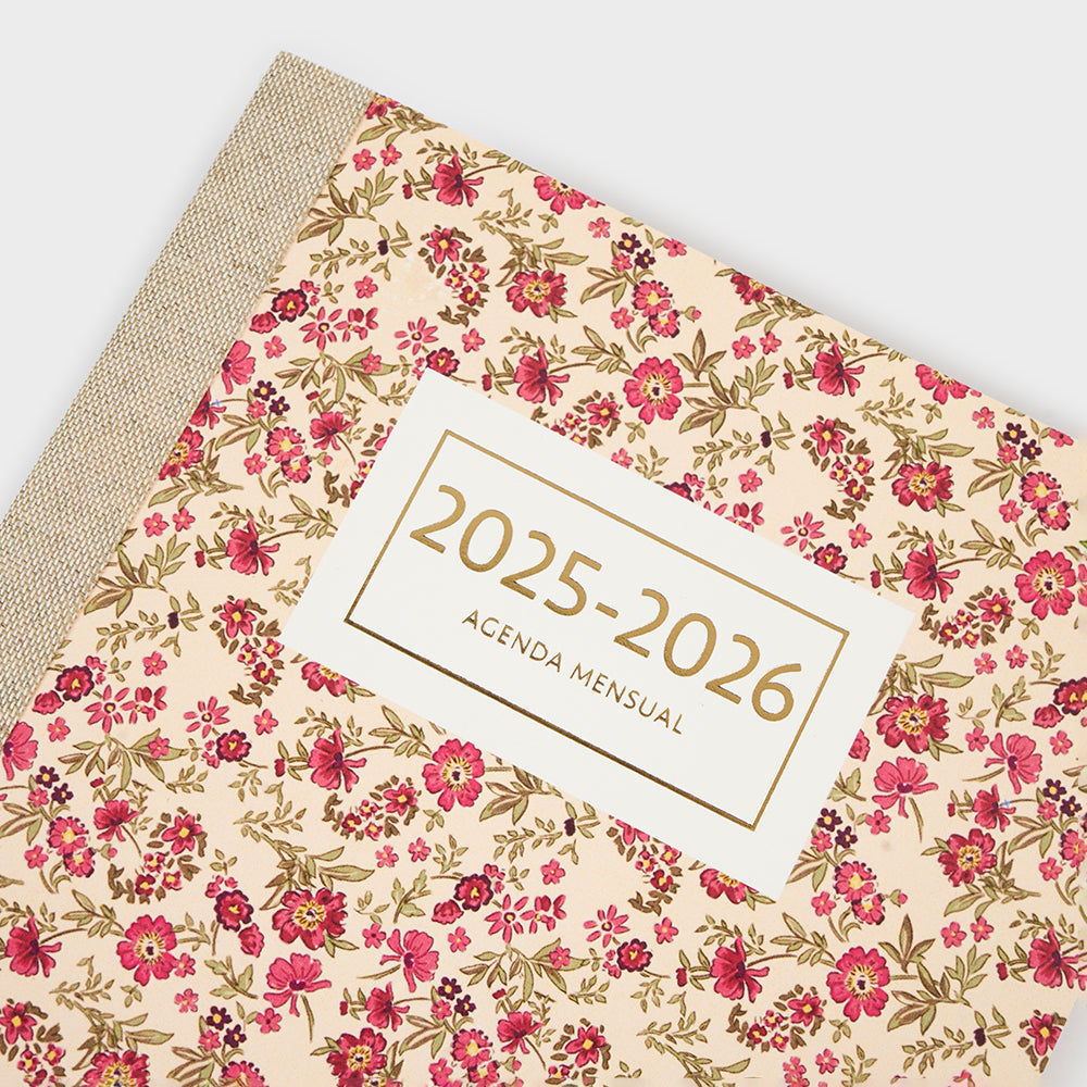 Monthly Agenda 2025-26 Spanish - 16 months